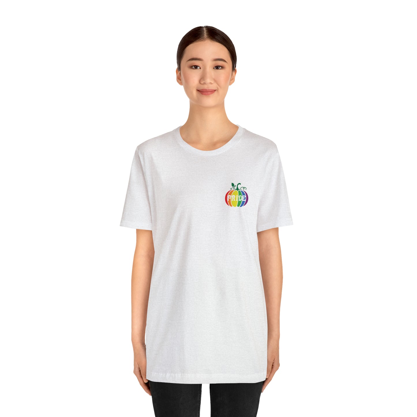 Pride Pumpkin - Halloween 🎃Tee - Back Design