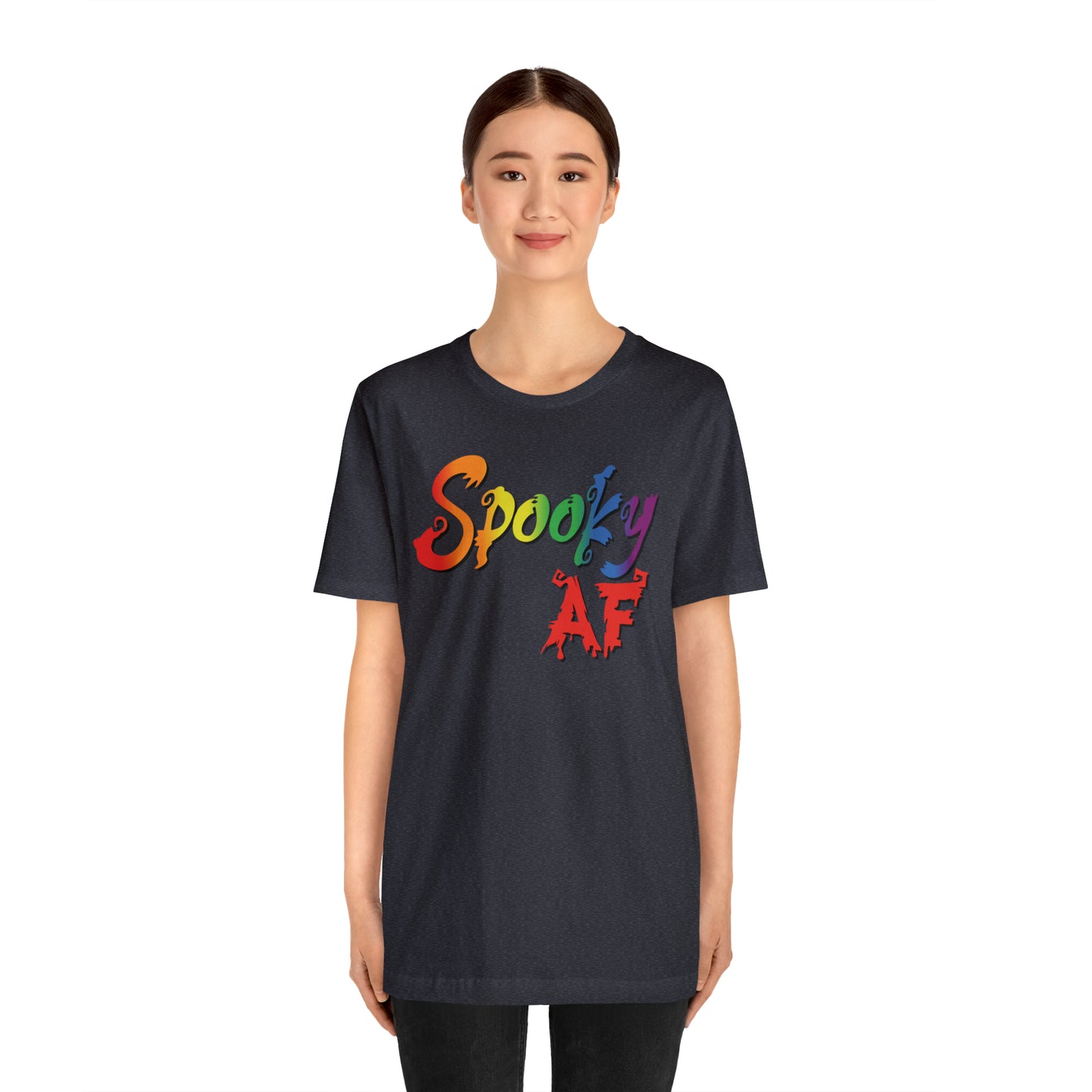 Spooky AF - Halloween 🎃 Shirt - Back Design