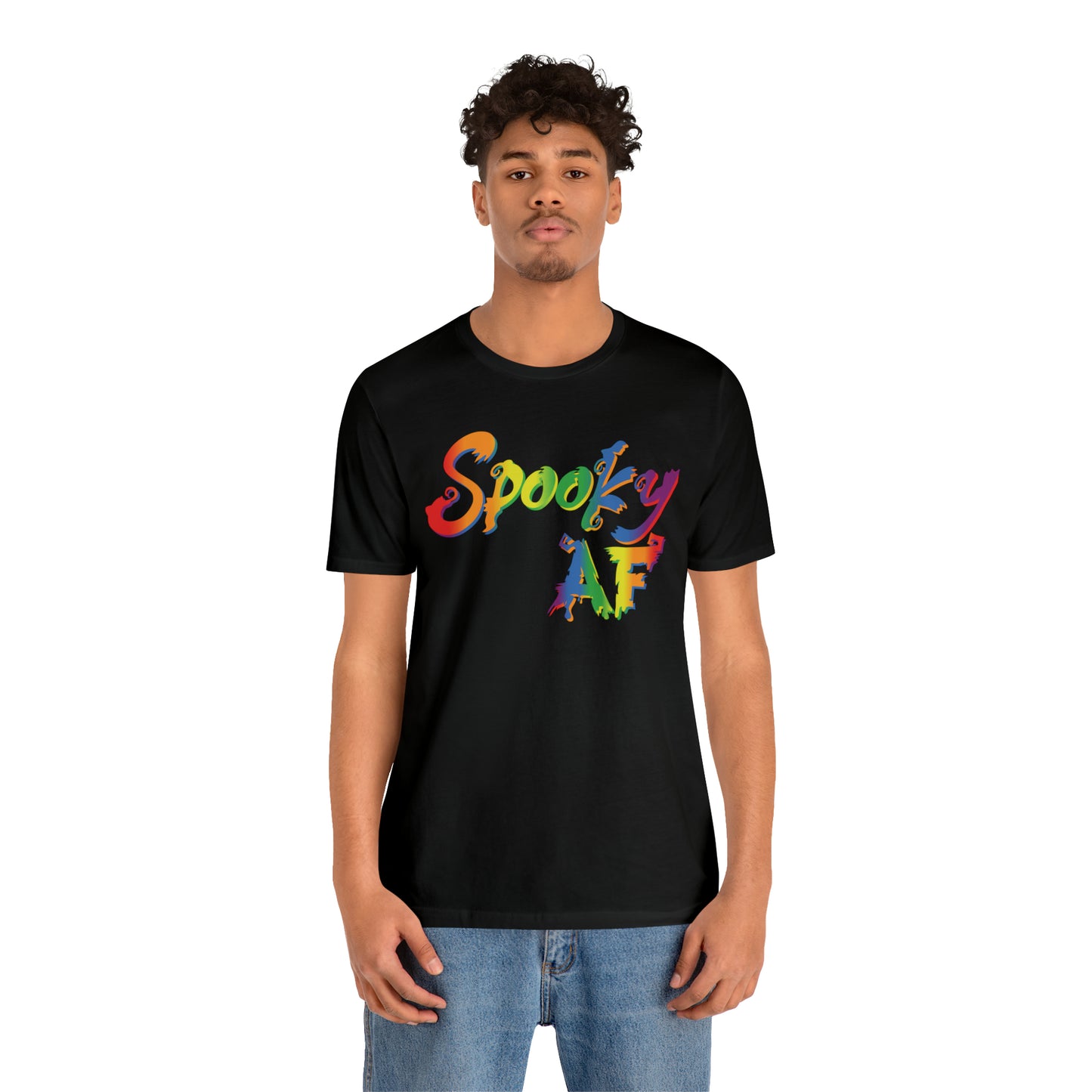 Spooky AF - Halloween 🎃 Shirt - Back Design