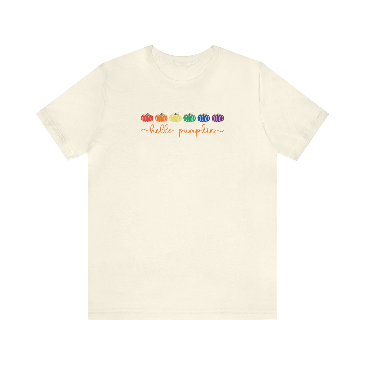 Hello Pumpkin - Halloween 🎃 Tee - Front Design
