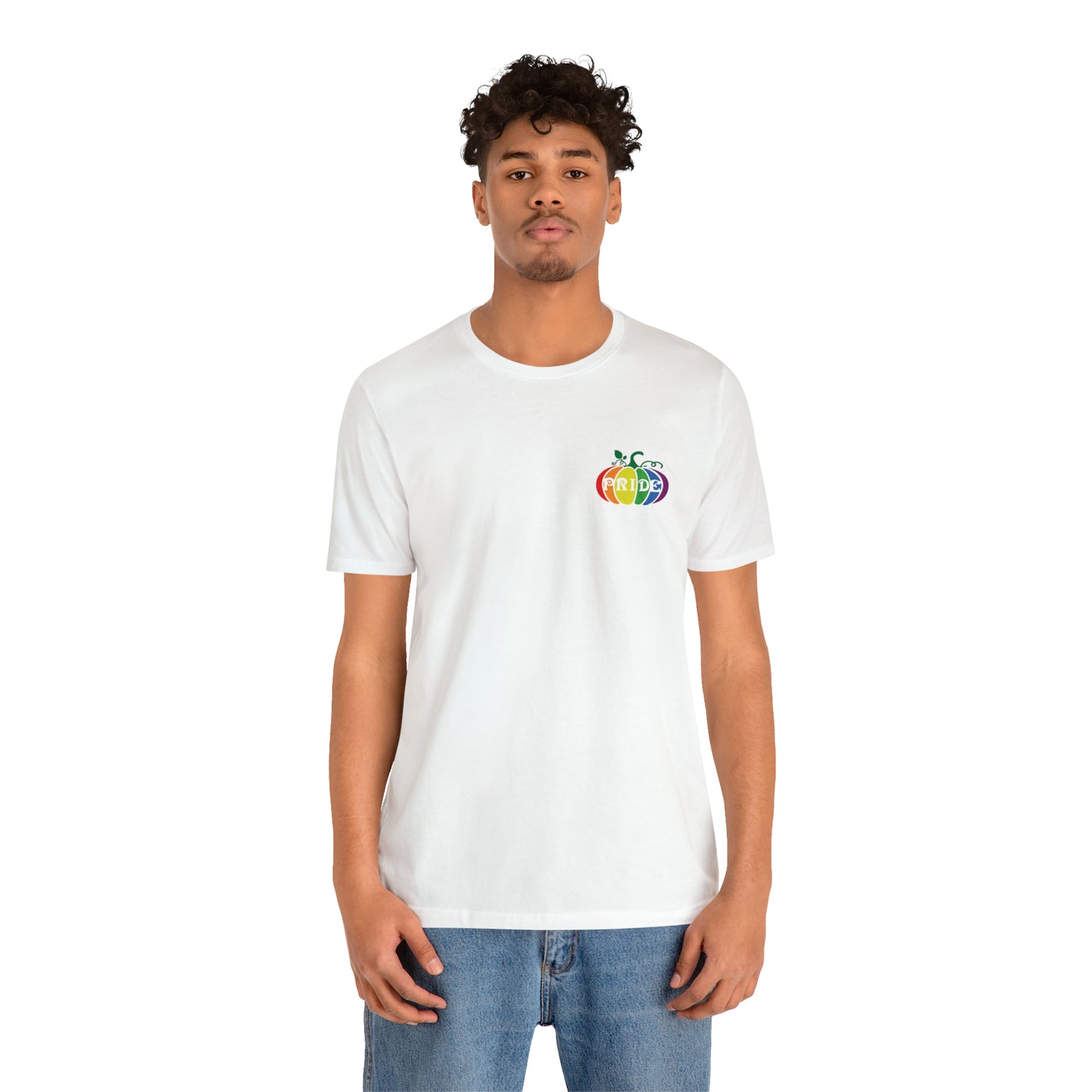 Pride Pumpkin - Halloween 🎃Tee - Back Design