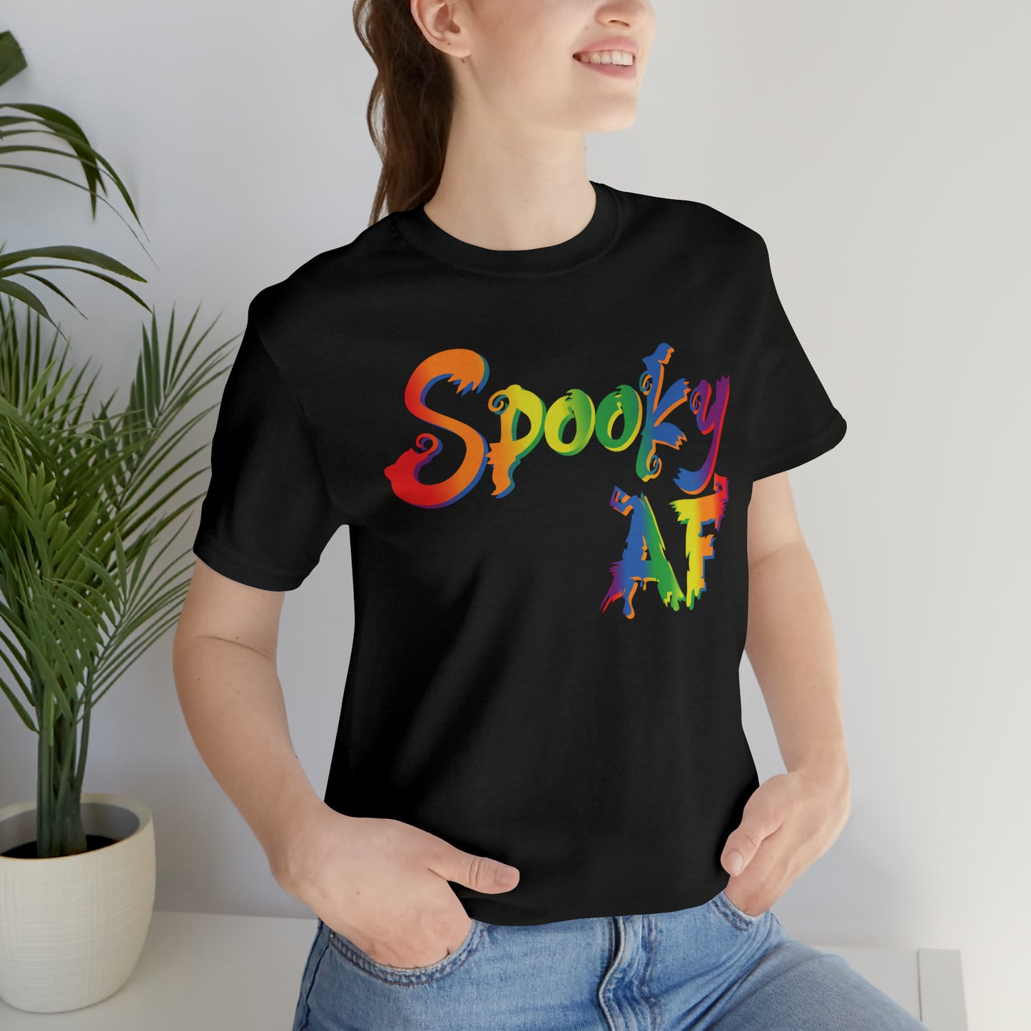 Spooky AF - Halloween 🎃 Shirt - Back Design