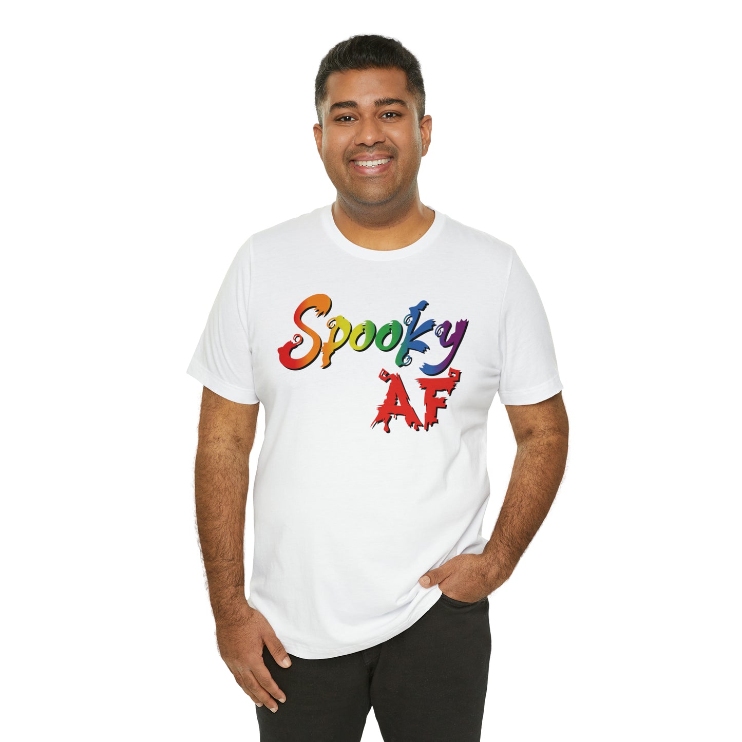 Spooky AF - Halloween 🎃 Shirt - Back Design