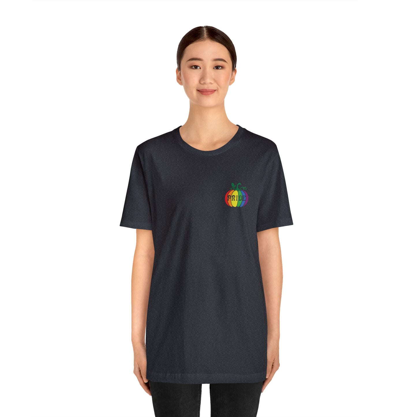 Pride Pumpkin - Halloween 🎃Tee - Back Design