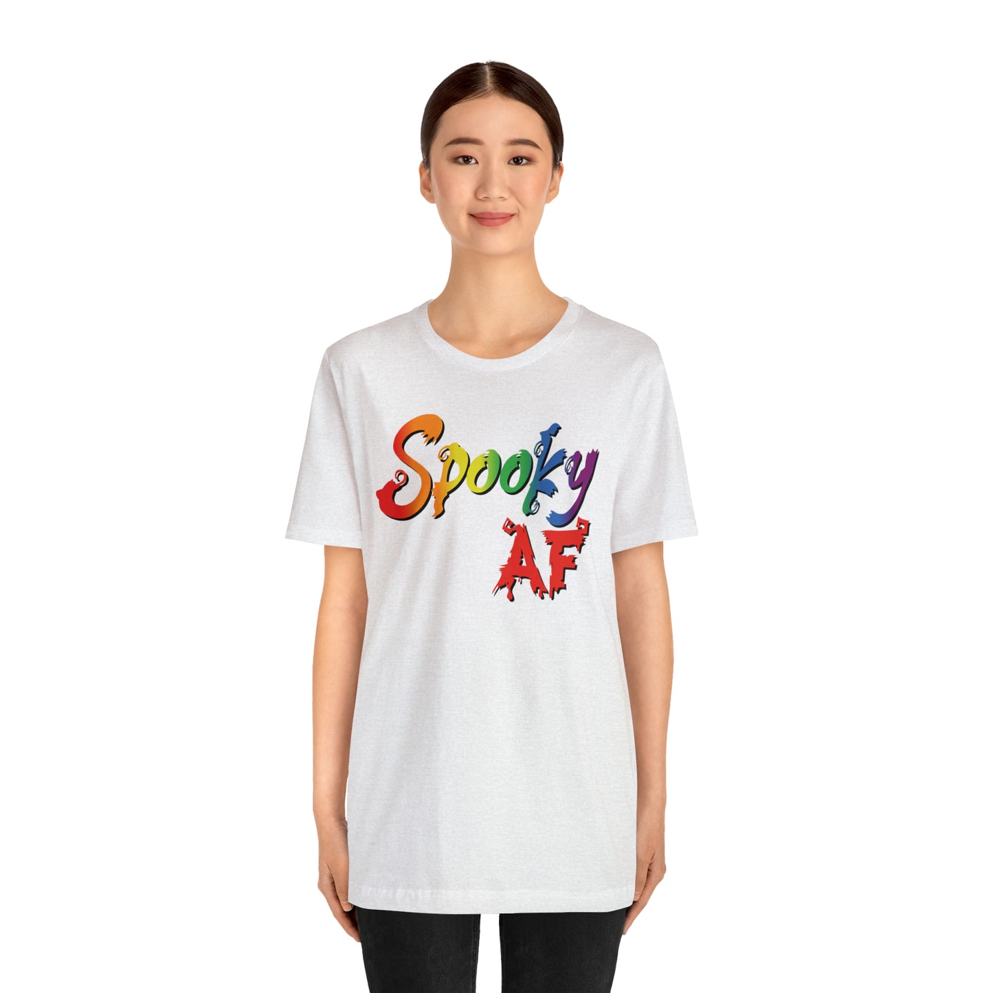 Spooky AF - Halloween 🎃 Shirt - Back Design