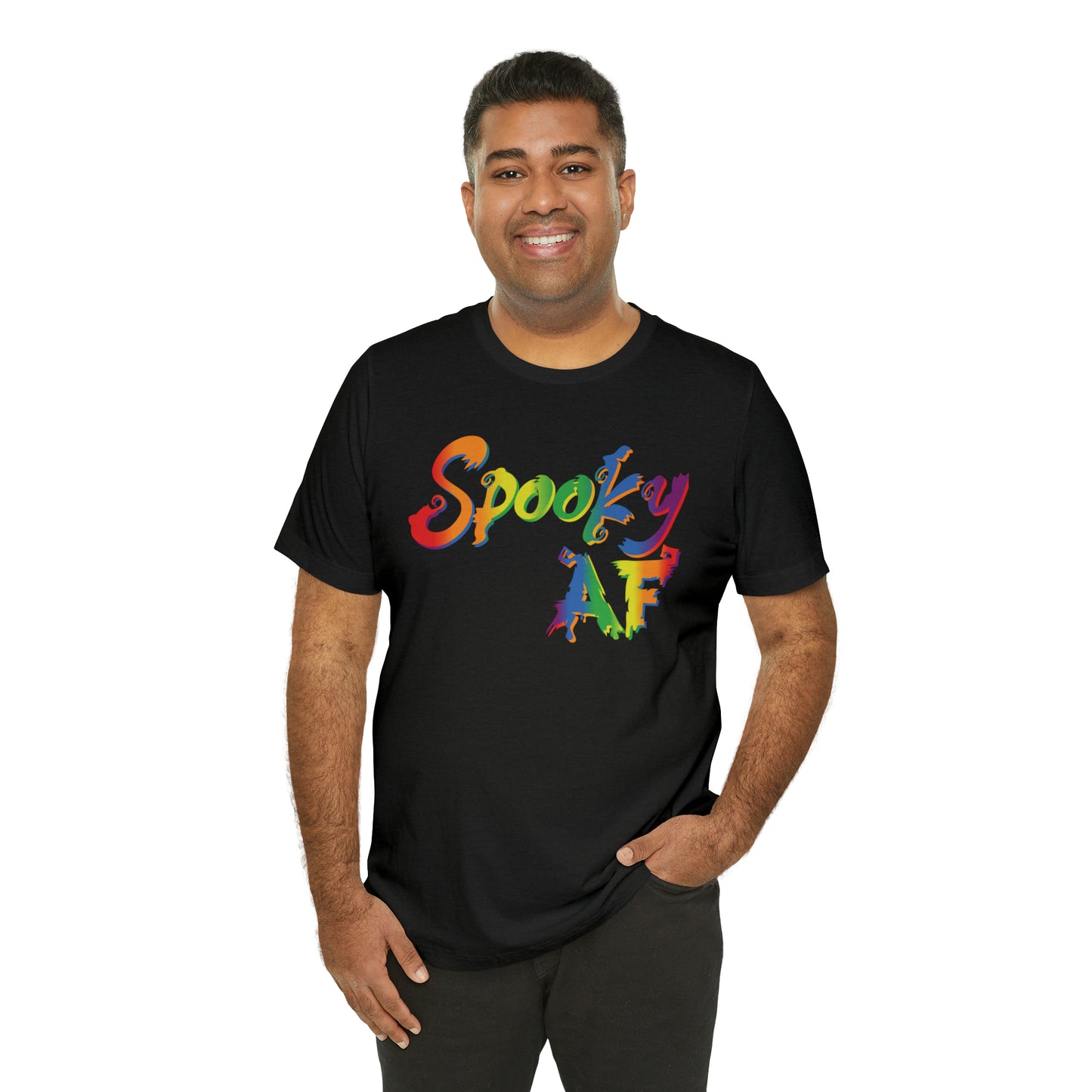 Spooky AF - Halloween 🎃 Shirt - Back Design