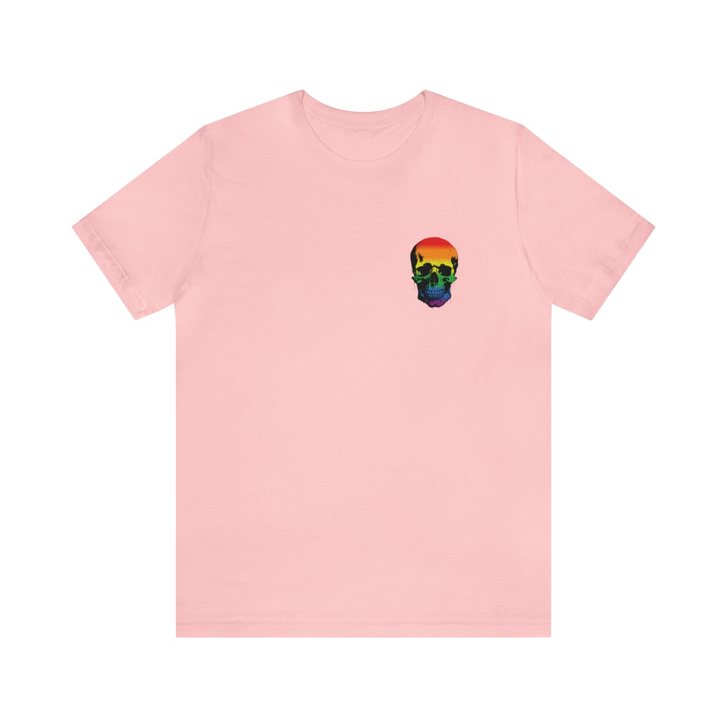 Haunted House w Rainbow Moon - Halloween 🎃Tee - Back Design