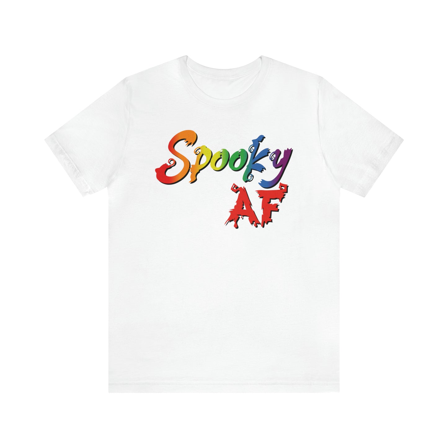 Spooky AF - Halloween 🎃 Shirt - Back Design