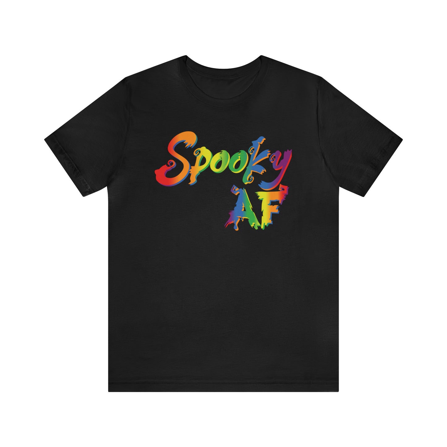 Spooky AF - Halloween 🎃 Shirt - Back Design