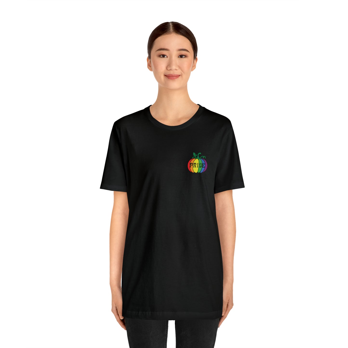 Pride Pumpkin - Halloween 🎃Tee - Back Design