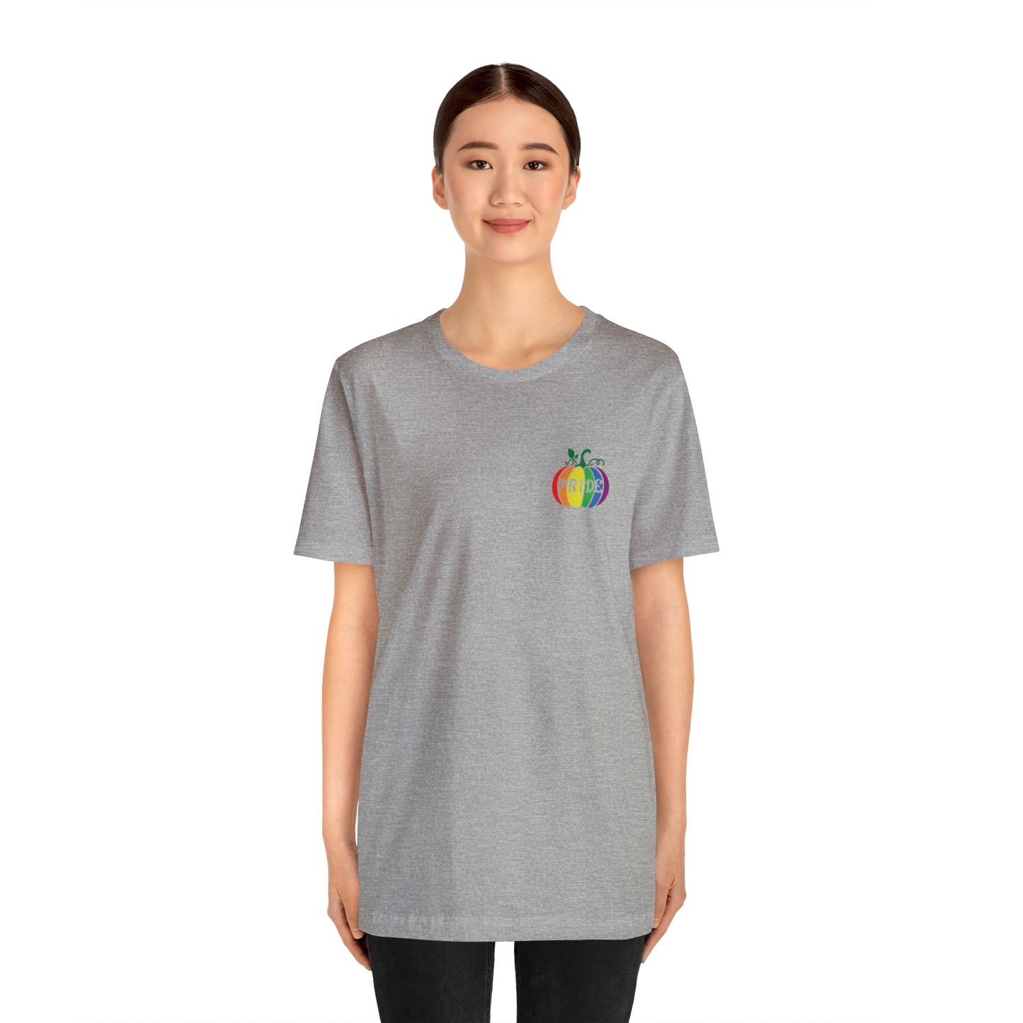 Pride Pumpkin - Halloween 🎃Tee - Back Design