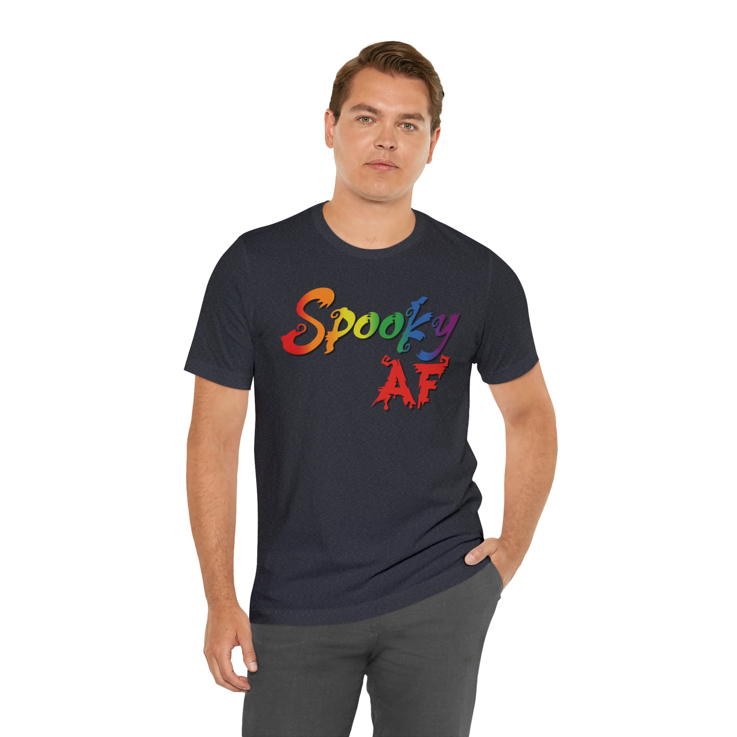 Spooky AF - Halloween 🎃 Shirt - Back Design