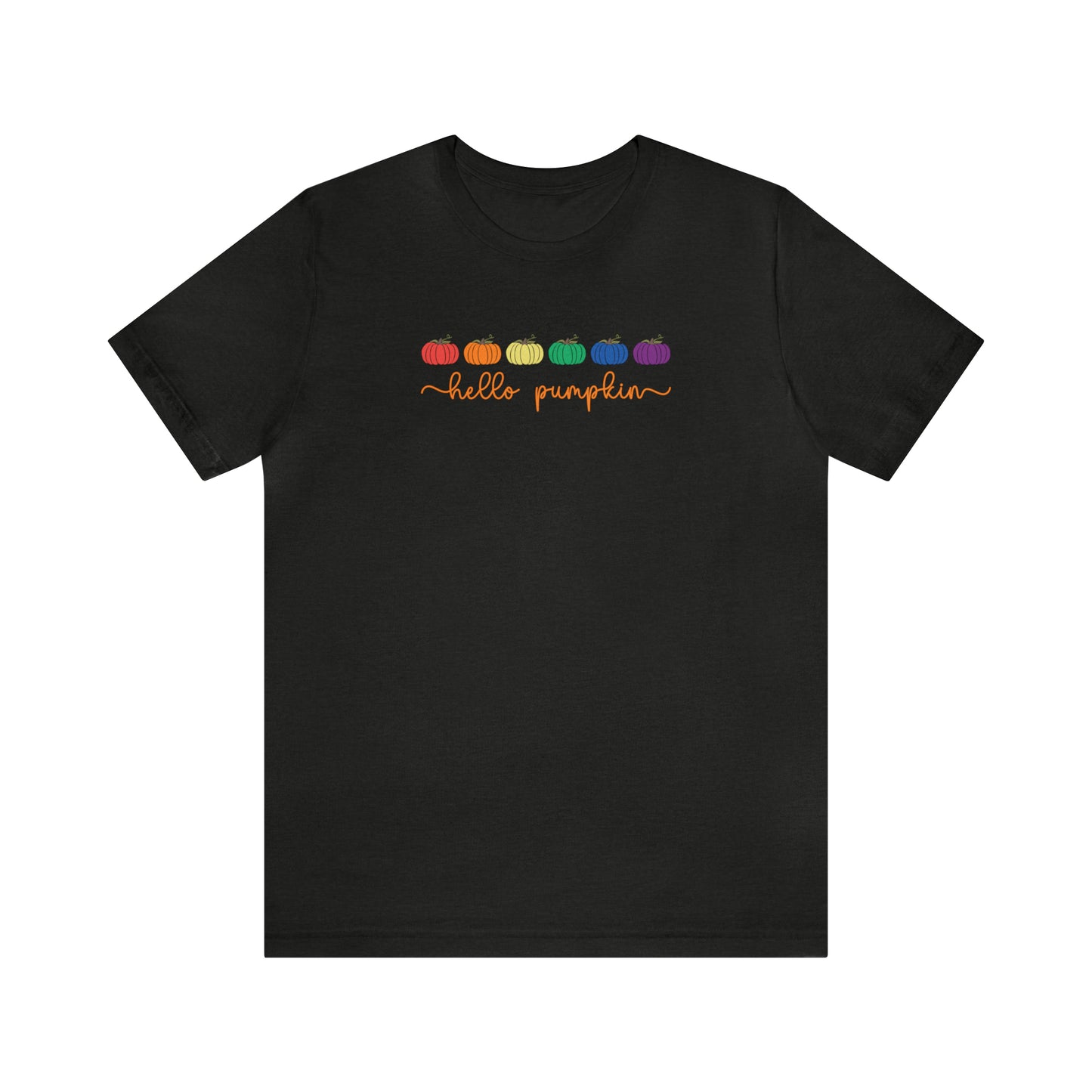 Hello Pumpkin - Halloween 🎃 Tee - Front Design