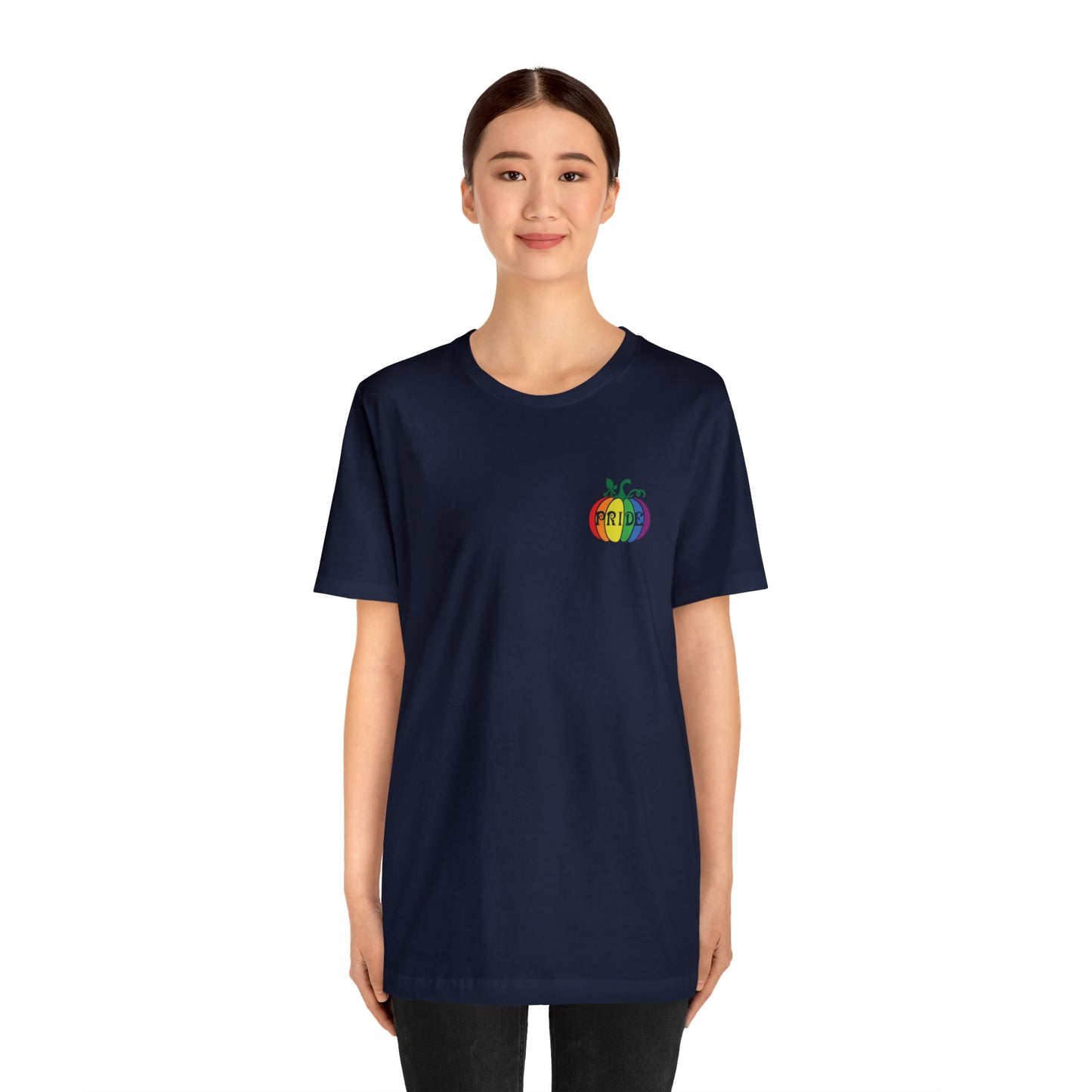 Pride Pumpkin - Halloween 🎃Tee - Back Design