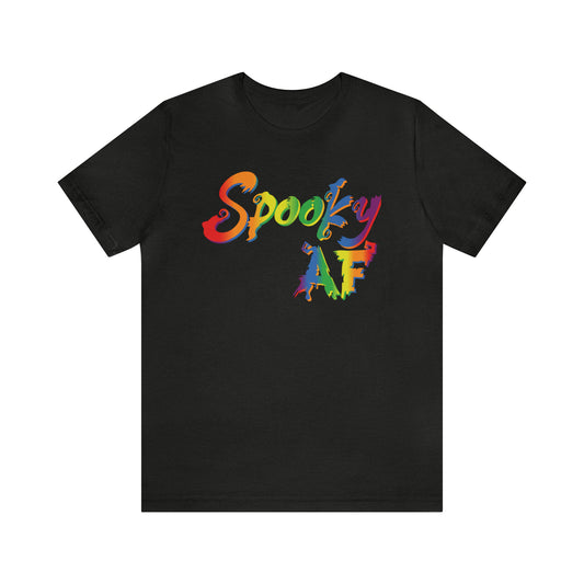 Spooky AF - Halloween 🎃 Shirt - Back Design