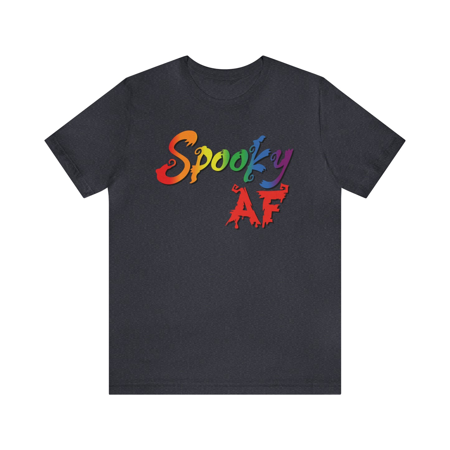 Spooky AF - Halloween 🎃 Shirt - Back Design