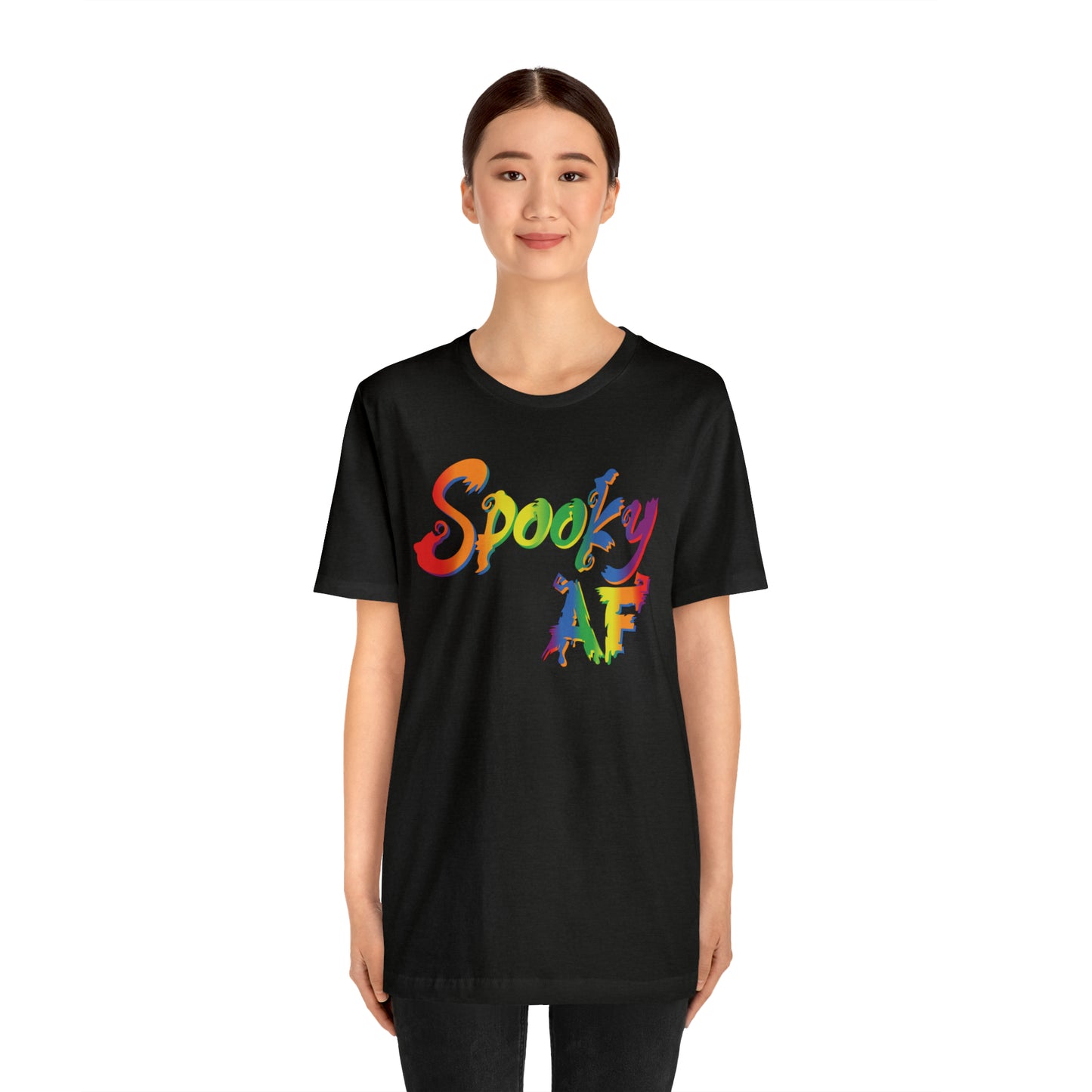 Spooky AF - Halloween 🎃 Shirt - Back Design