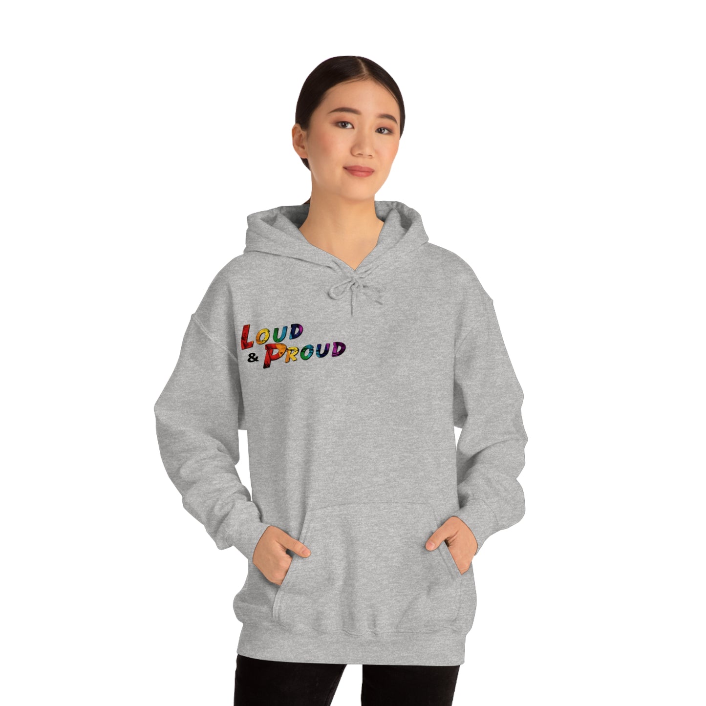 Loud & Proud Roaring Tiger Pride Hooded Sweatshirt