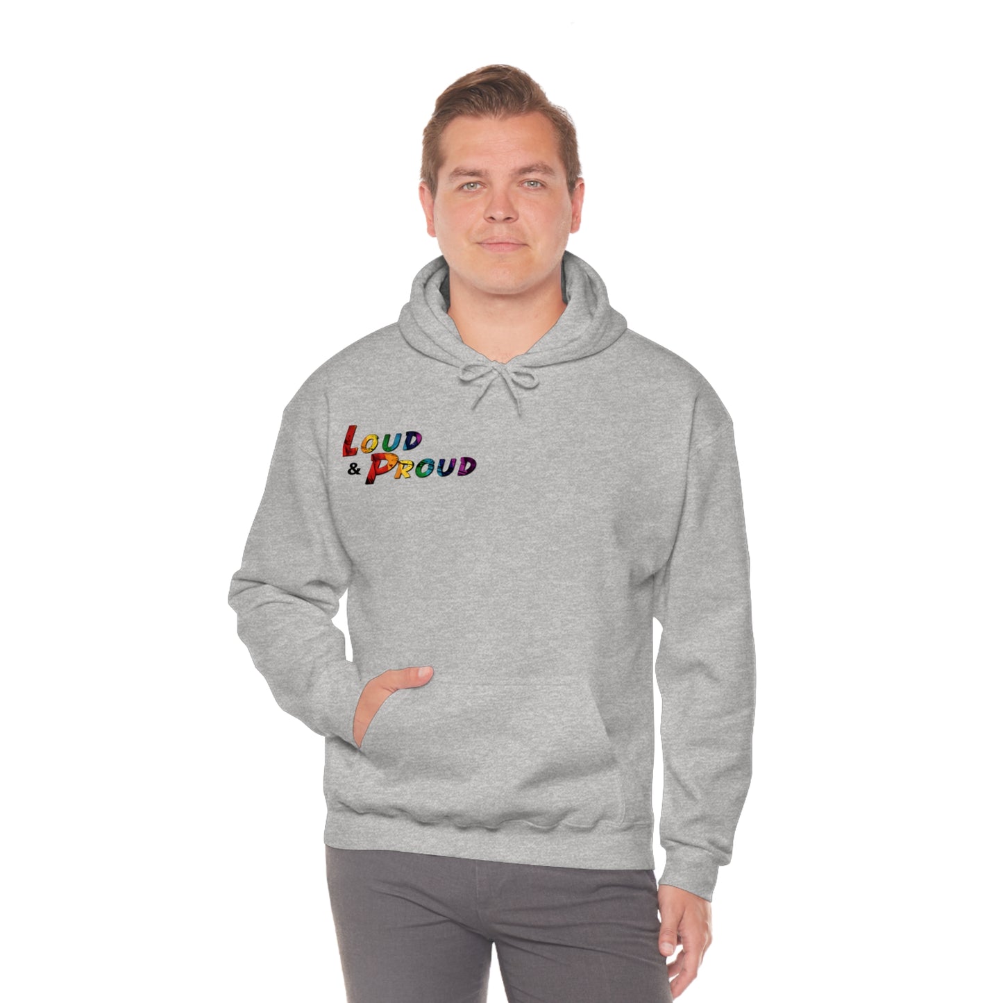 Loud & Proud Roaring Tiger Pride Hooded Sweatshirt