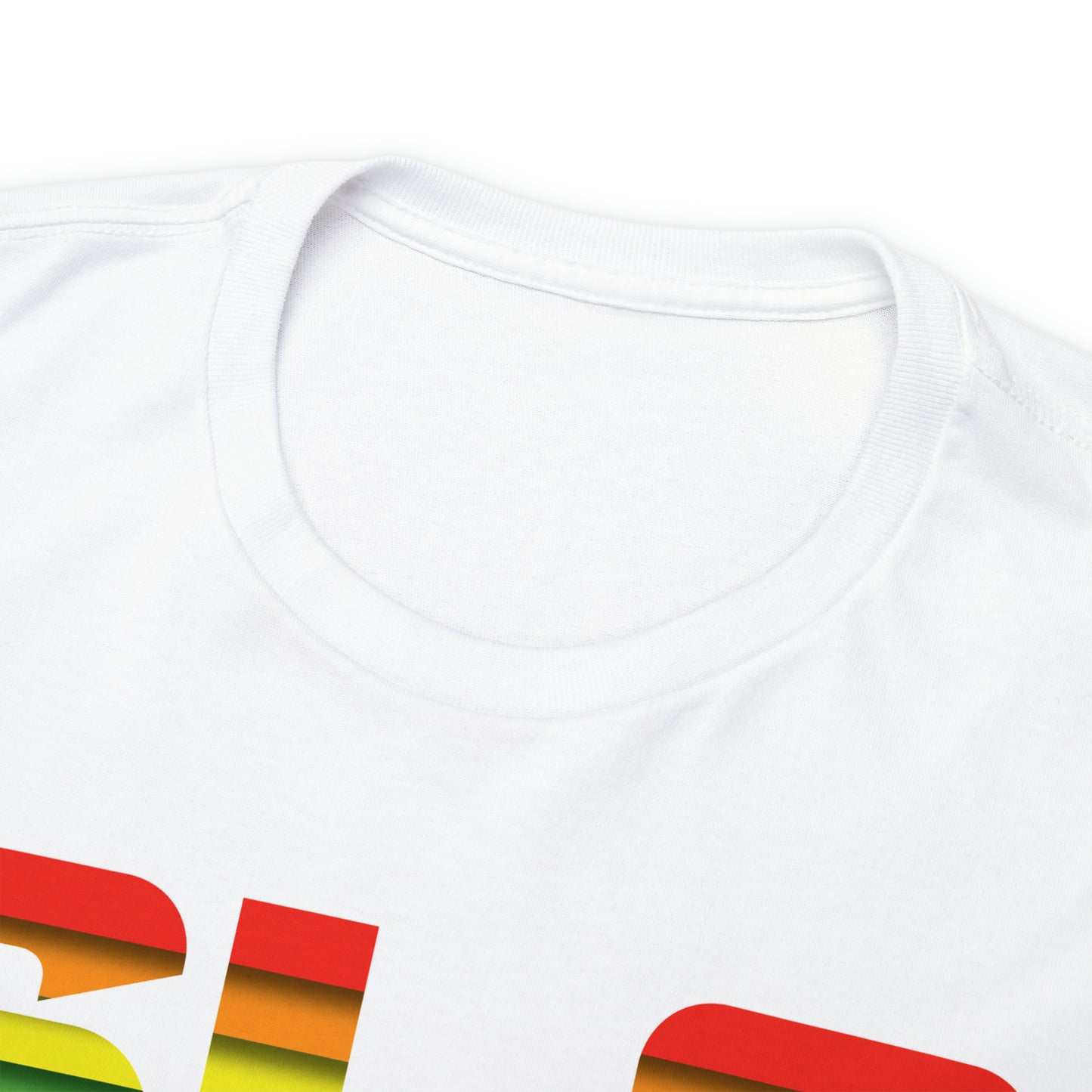 SLC Utah Pride T-Shirt - Horizontal Pride Flag