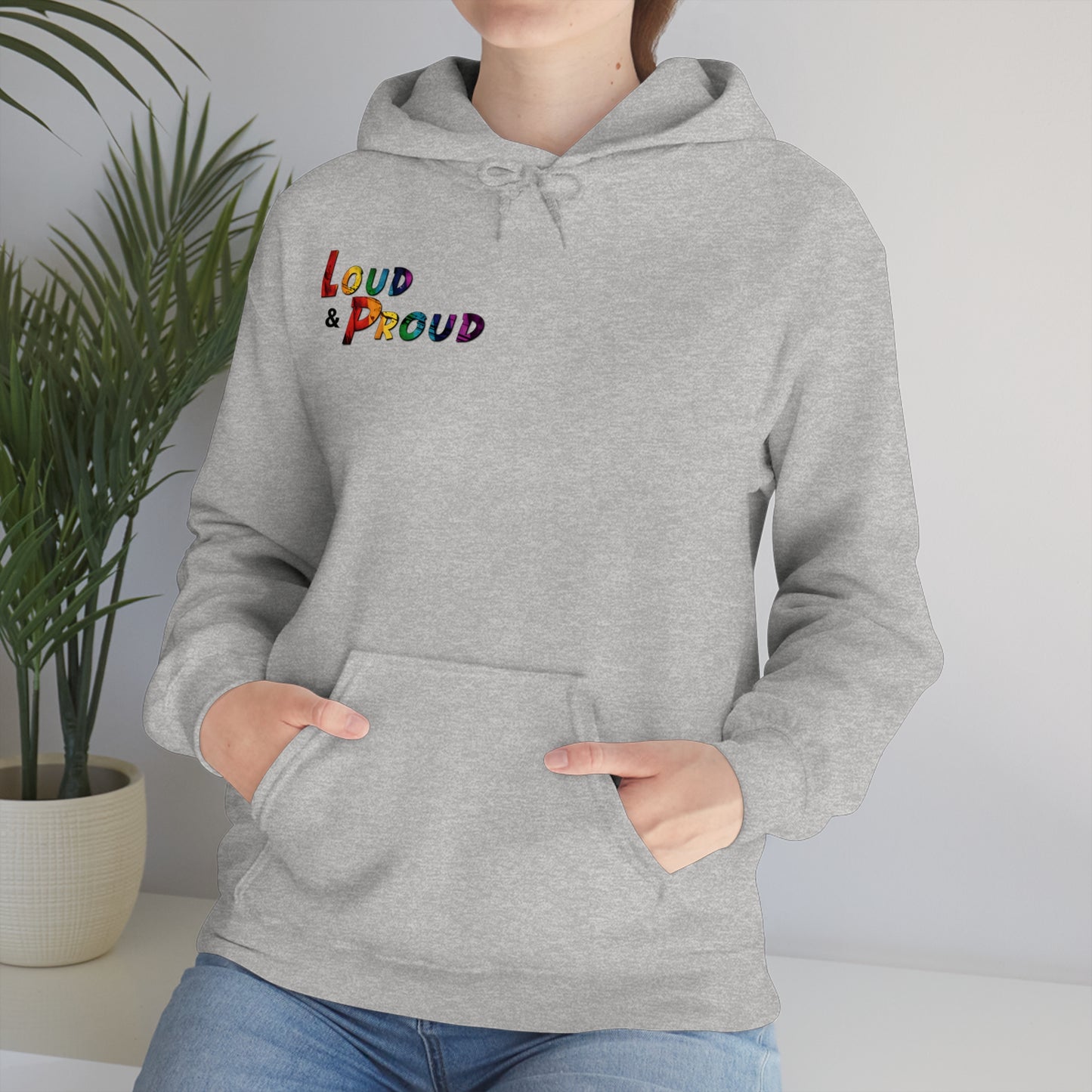 Loud & Proud Roaring Tiger Pride Hooded Sweatshirt