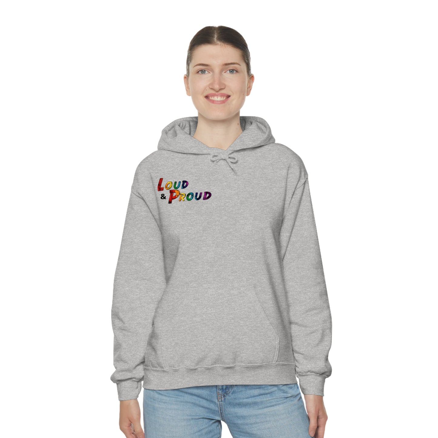 Loud & Proud Roaring Tiger Pride Hooded Sweatshirt