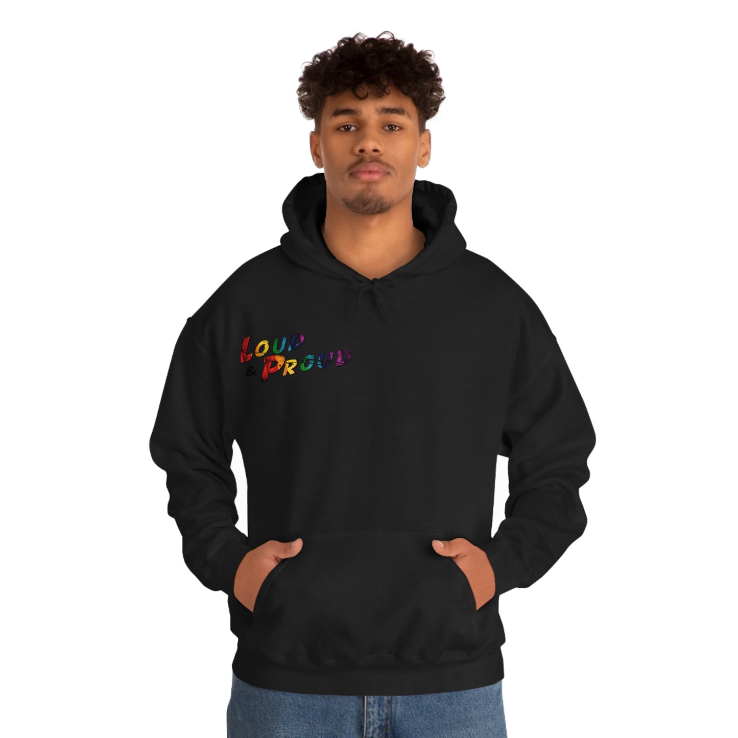 Loud & Proud Roaring Tiger Pride Hooded Sweatshirt