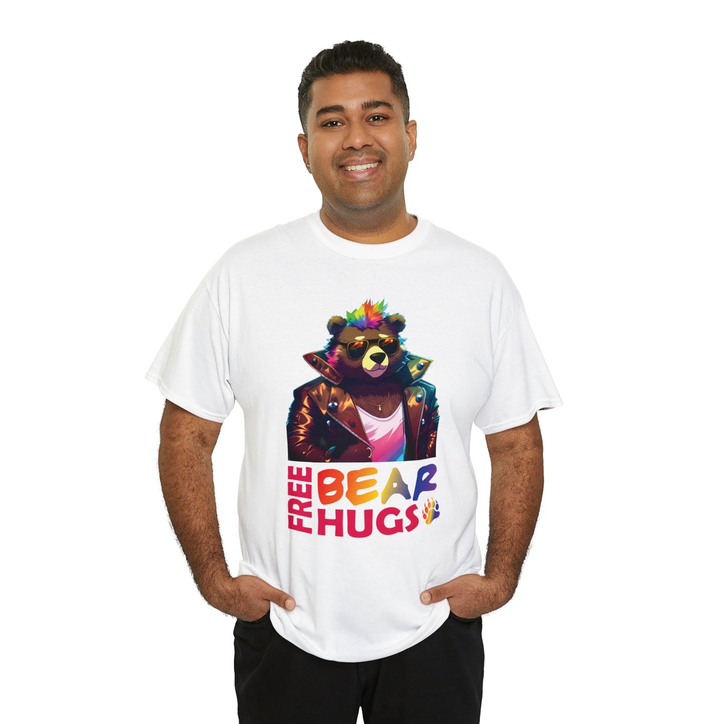 Free Bear Hugs Bear Pride T-Shirt
