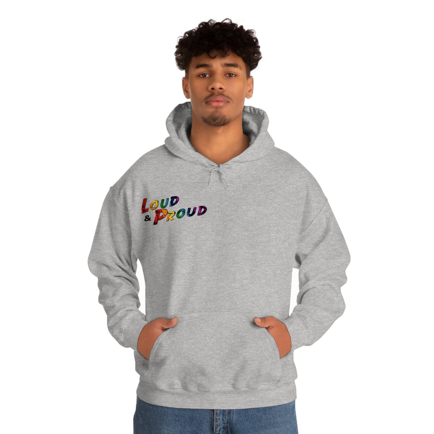 Loud & Proud Roaring Tiger Pride Hooded Sweatshirt