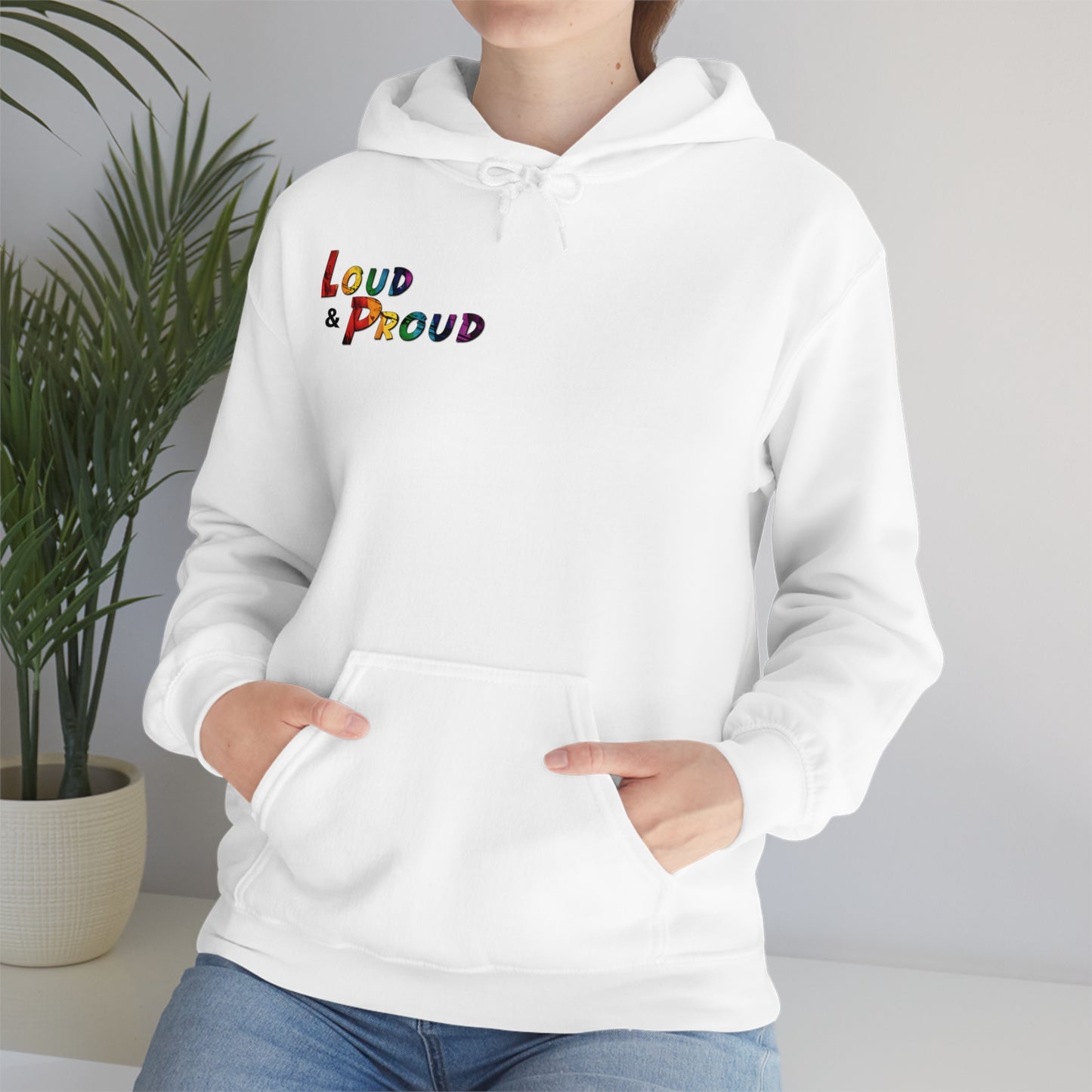 Loud & Proud Roaring Tiger Pride Hooded Sweatshirt