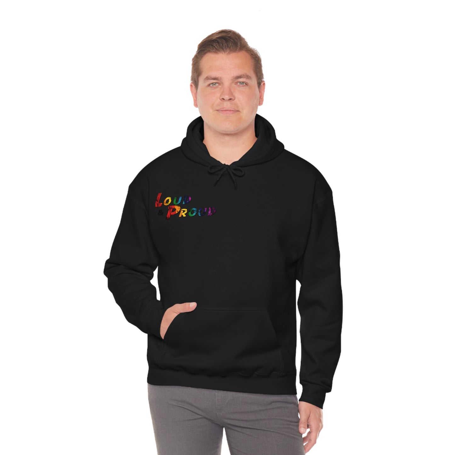 Loud & Proud Roaring Tiger Pride Hooded Sweatshirt