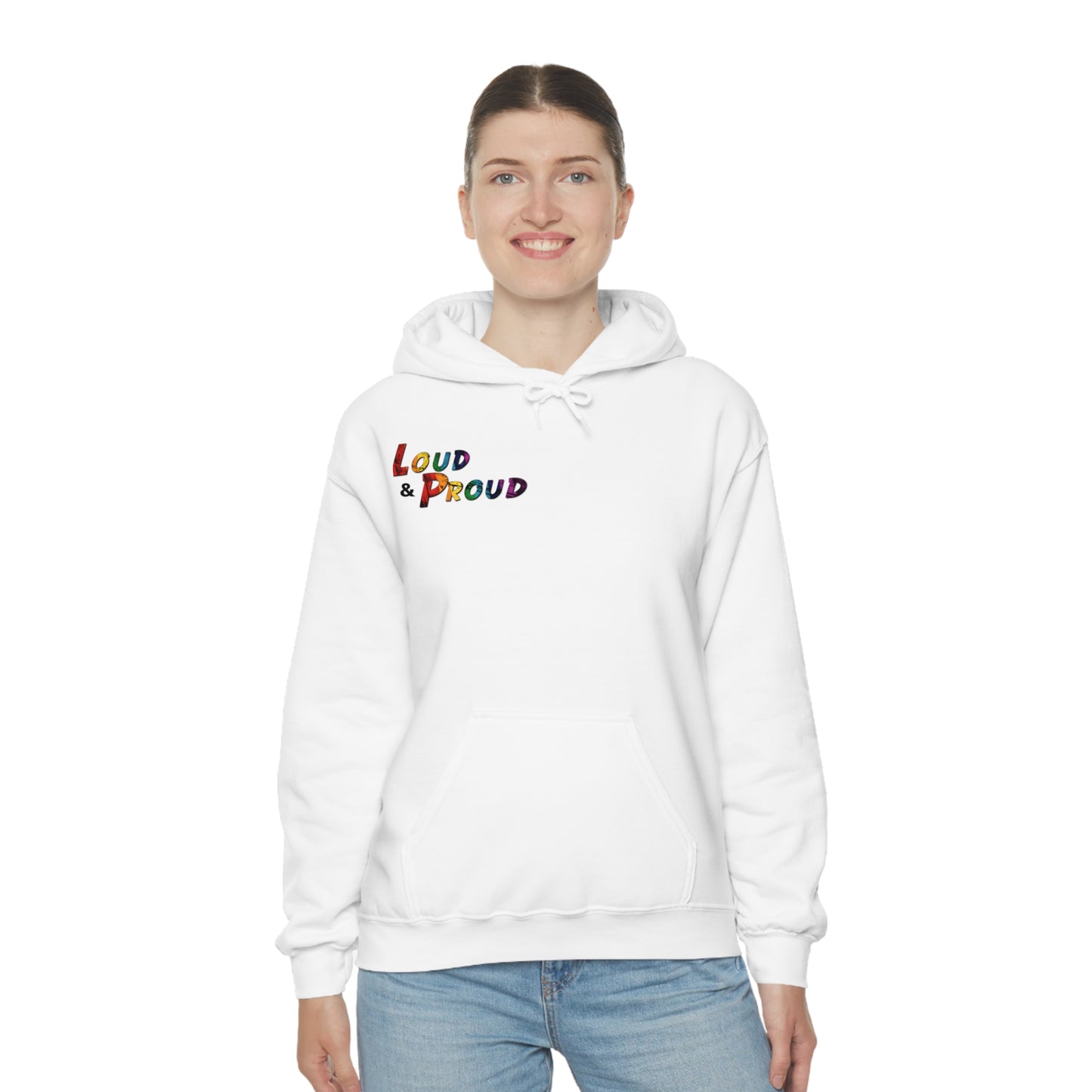 Loud & Proud Roaring Tiger Pride Hooded Sweatshirt