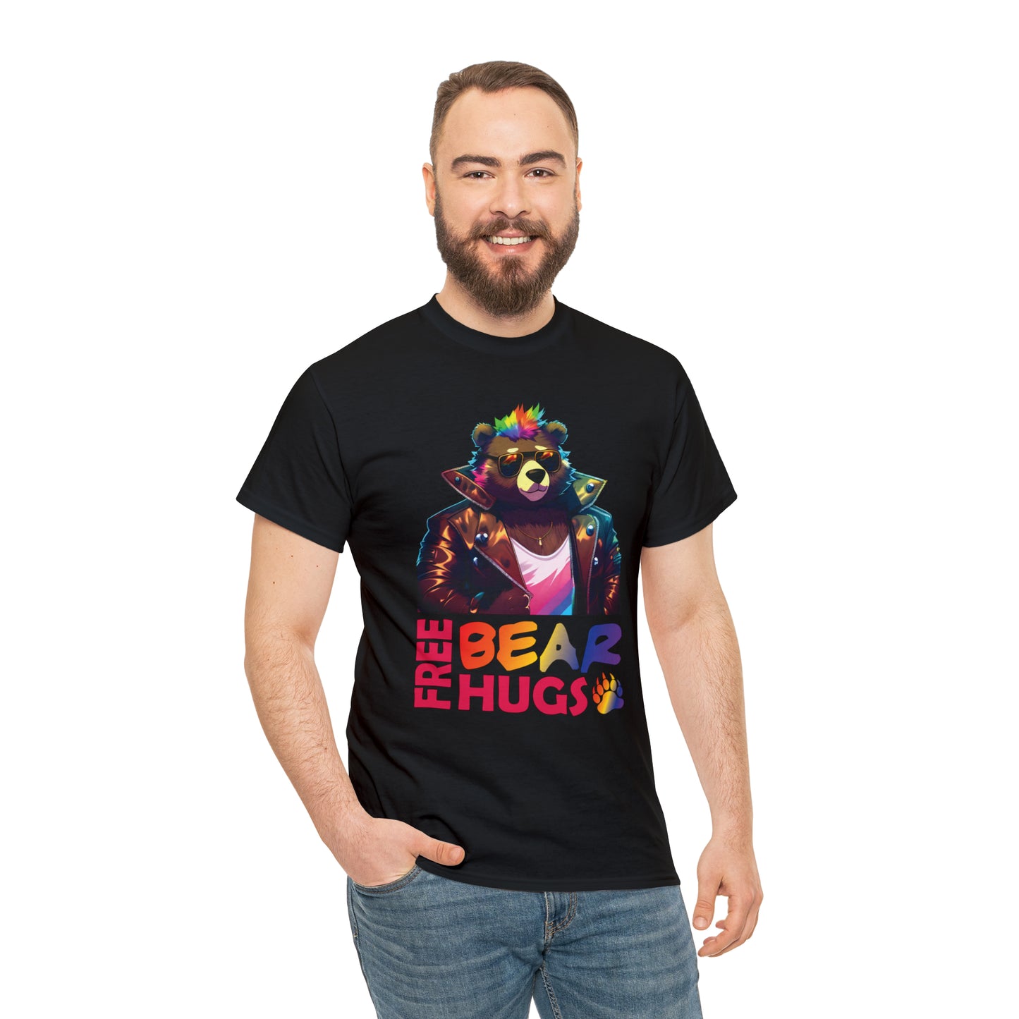 Free Bear Hugs Bear Pride T-Shirt
