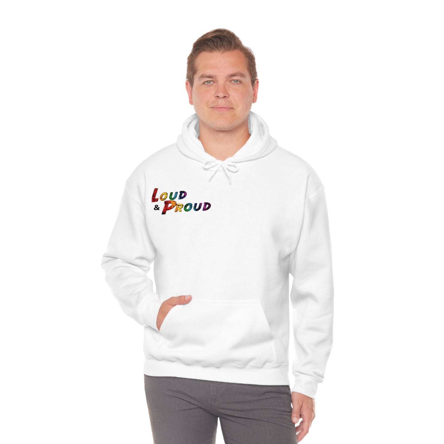 Loud & Proud Roaring Tiger Pride Hooded Sweatshirt