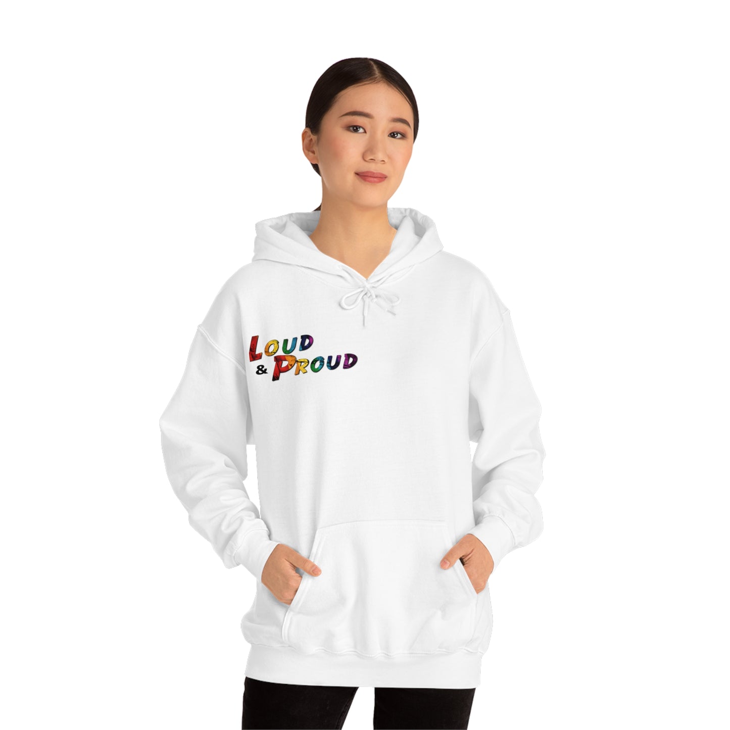 Loud & Proud Roaring Tiger Pride Hooded Sweatshirt