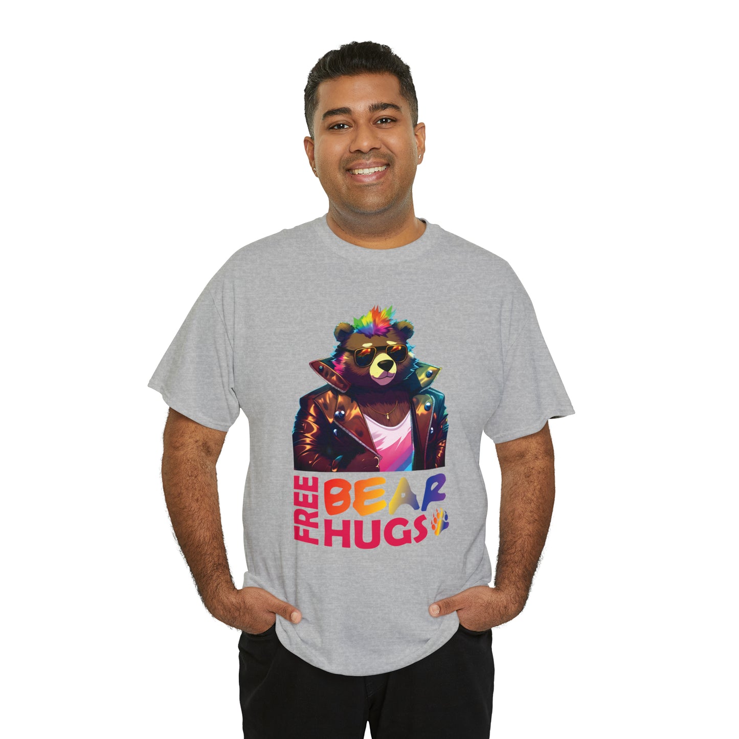 Free Bear Hugs Bear Pride T-Shirt