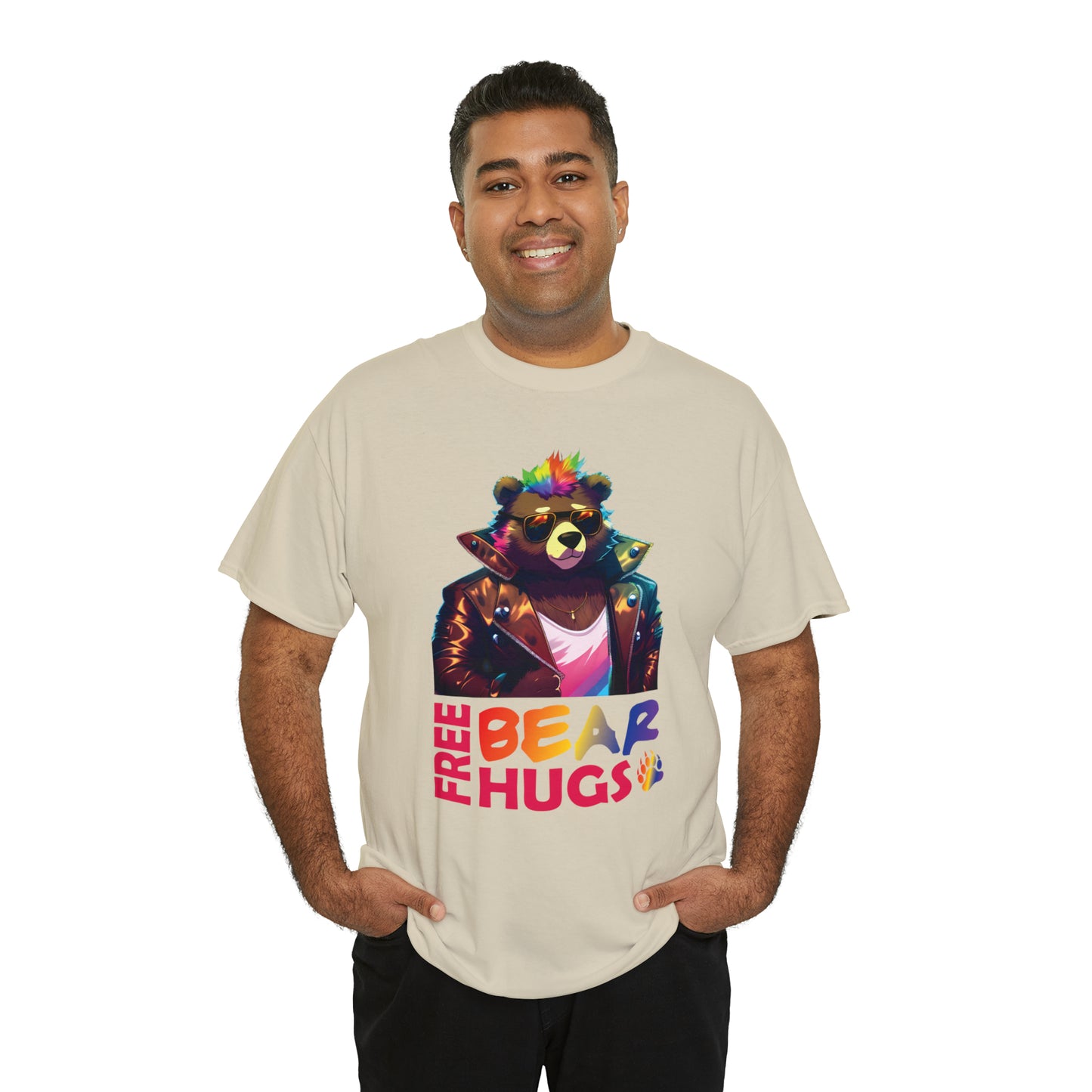 Free Bear Hugs Bear Pride T-Shirt