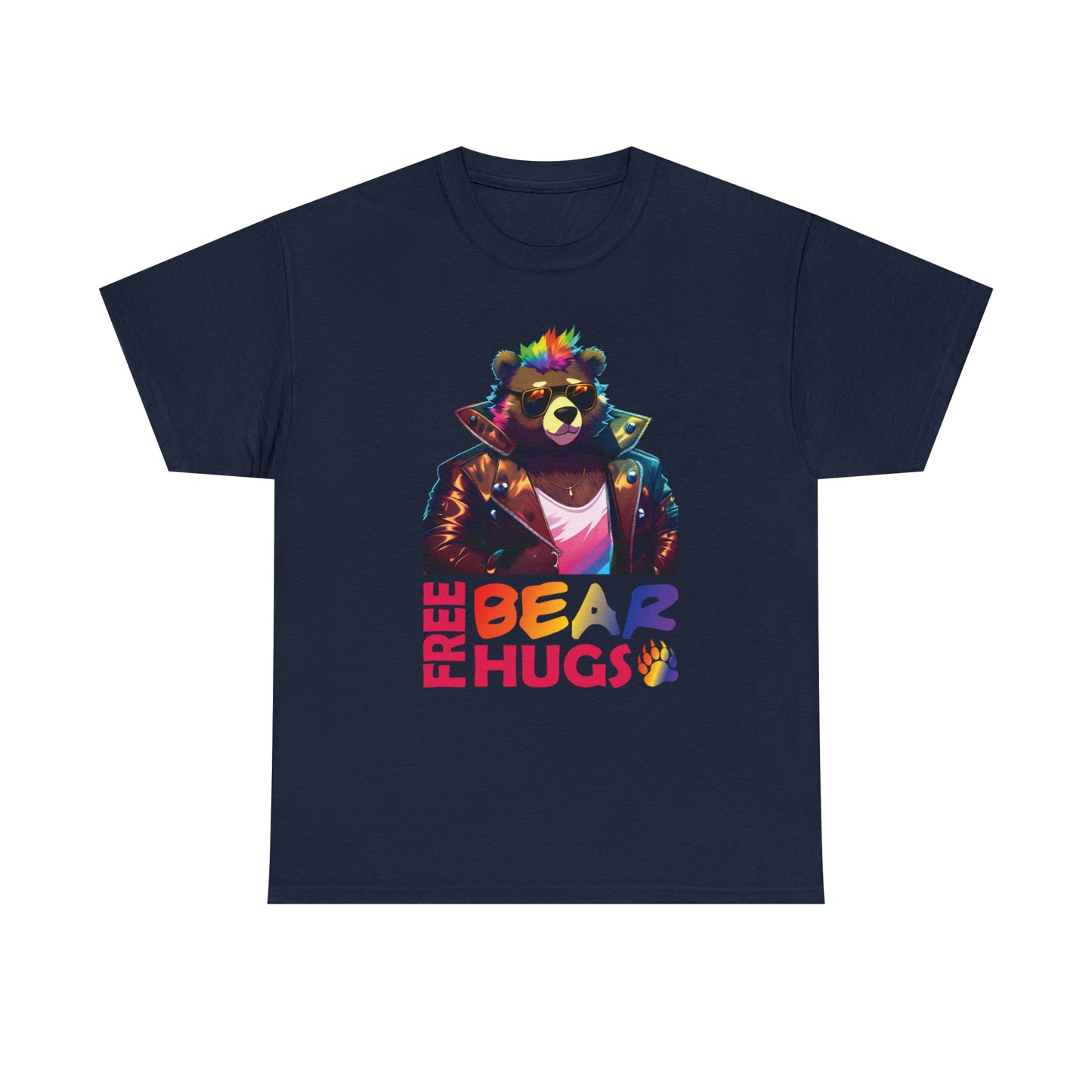 Free Bear Hugs Bear Pride T-Shirt