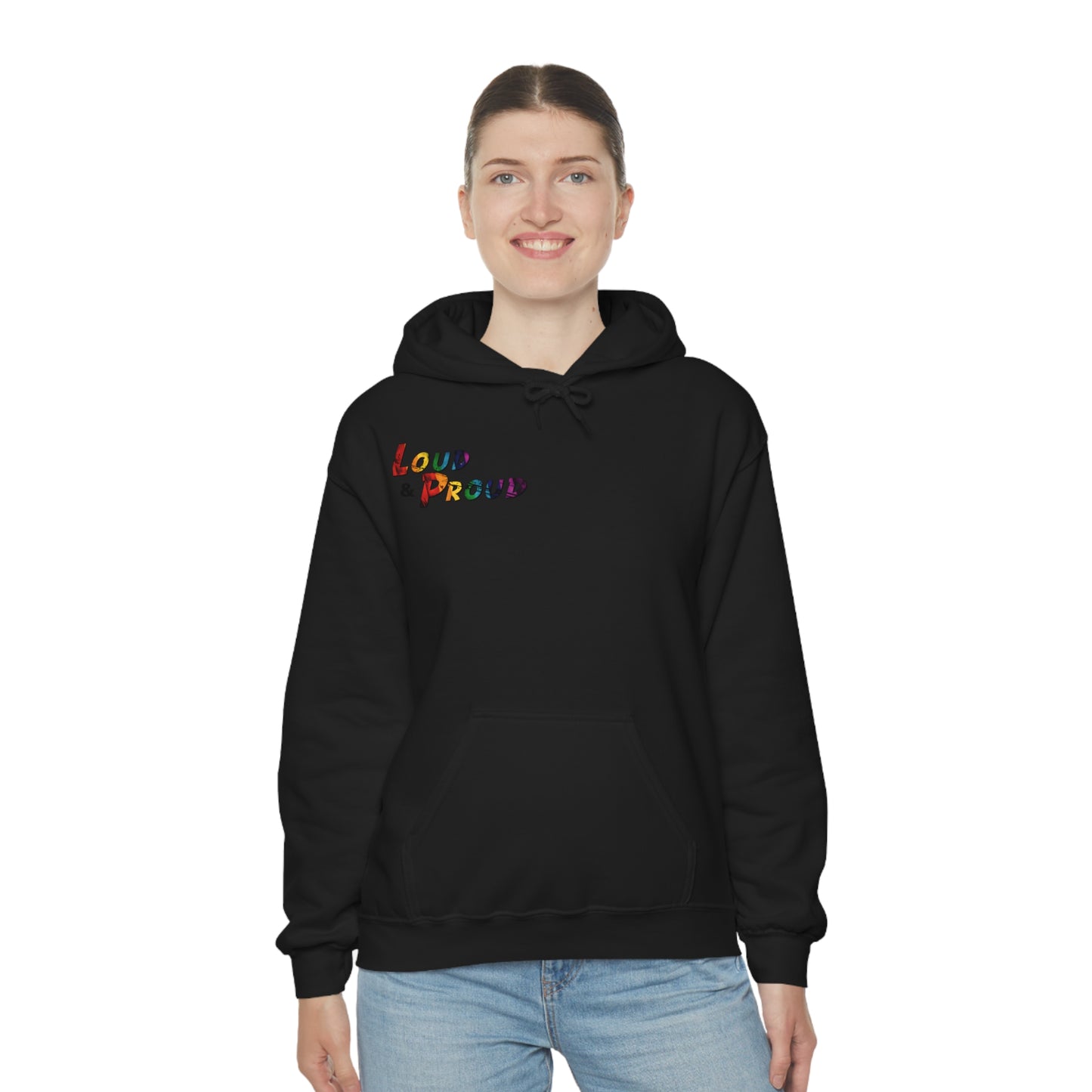 Loud & Proud Roaring Tiger Pride Hooded Sweatshirt
