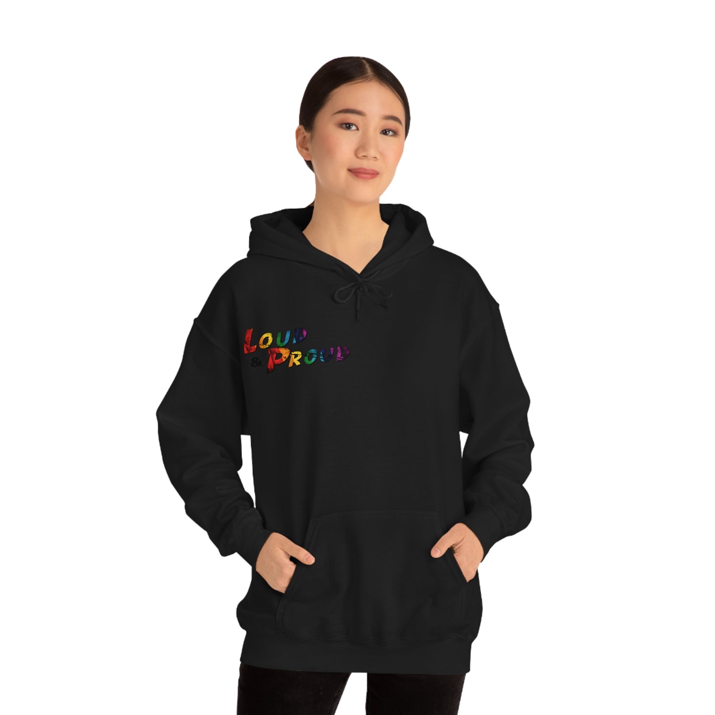 Loud & Proud Roaring Tiger Pride Hooded Sweatshirt