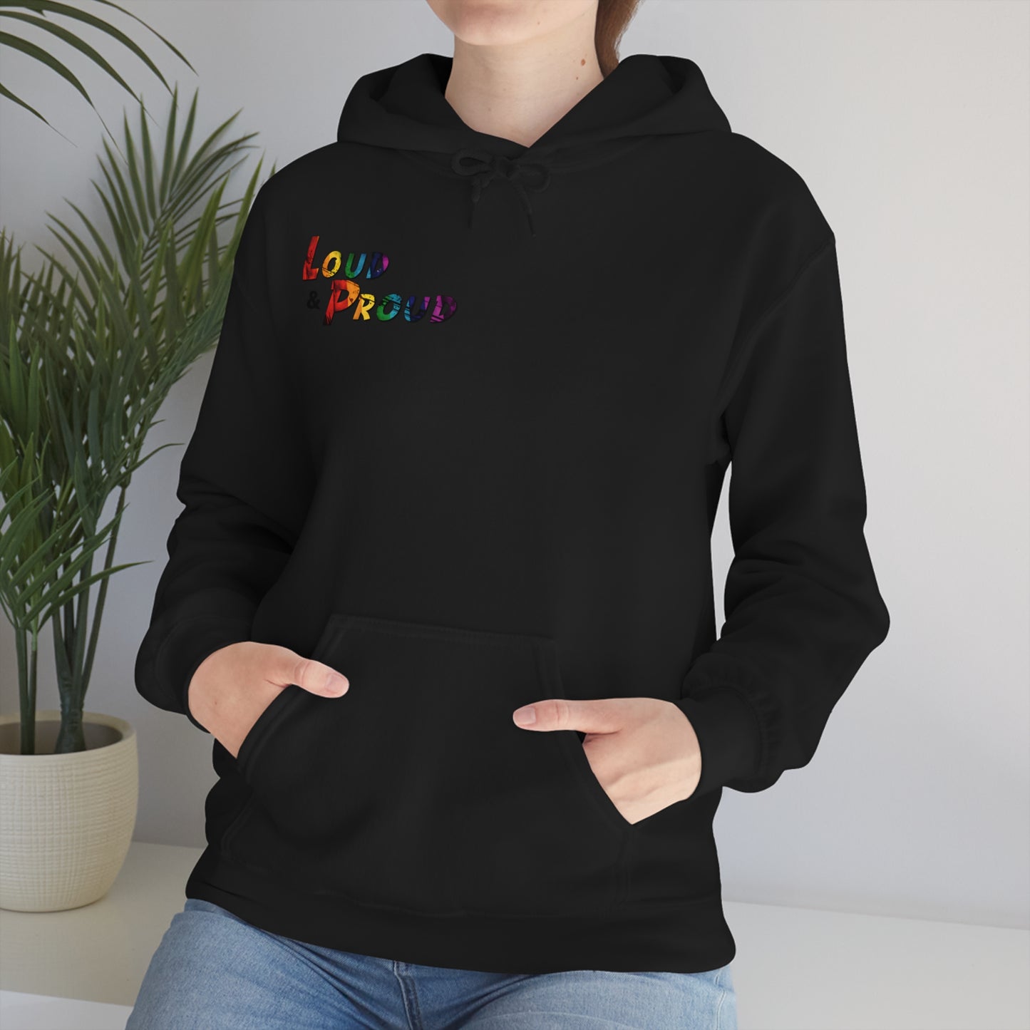 Loud & Proud Roaring Tiger Pride Hooded Sweatshirt