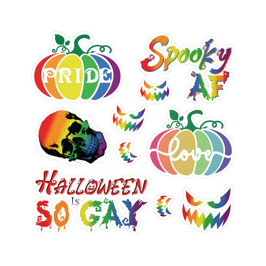 Halloween Pride Vinyl Kiss-Cut Sticker Sheet 01