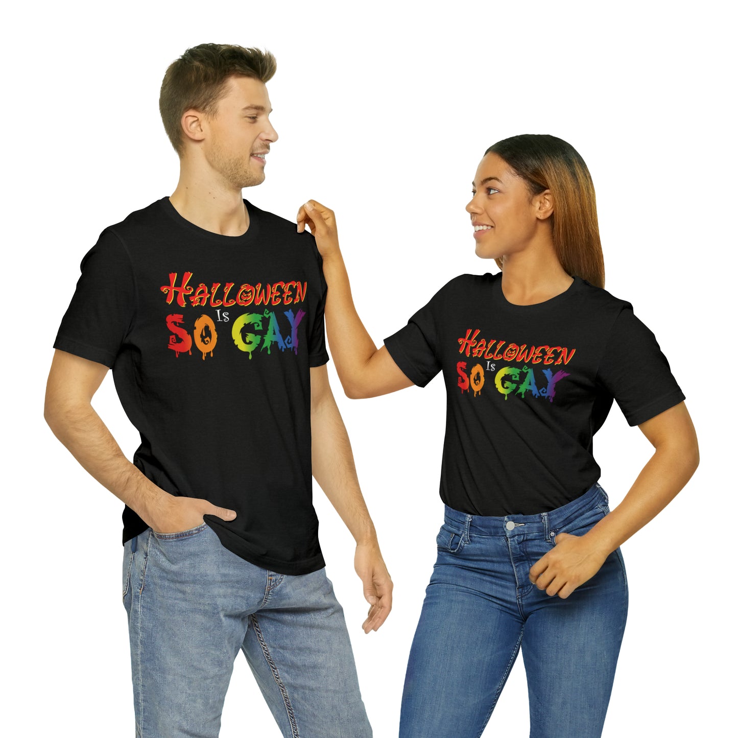 Halloween Is So Gay - Halloween 🎃 Tee - Front Design