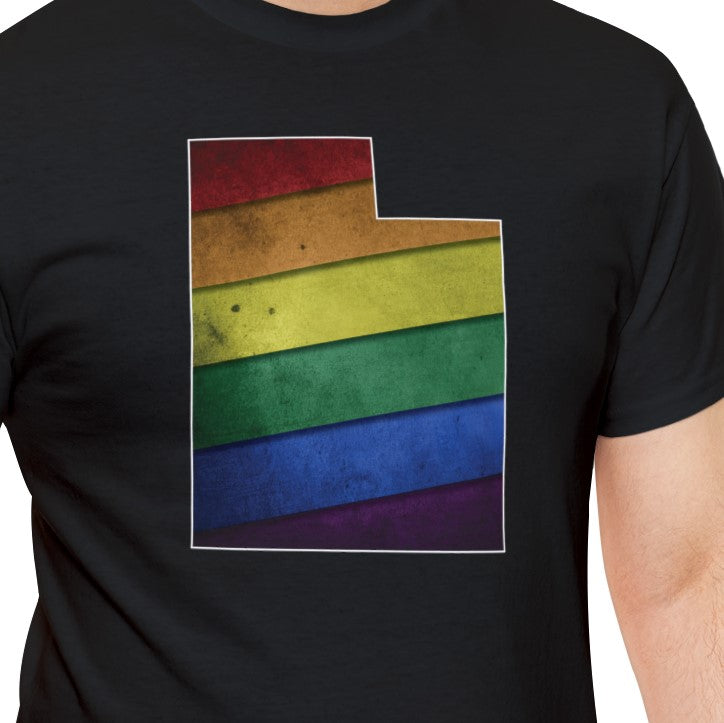 Utah Pride T-Shirt - Vintage Glitter