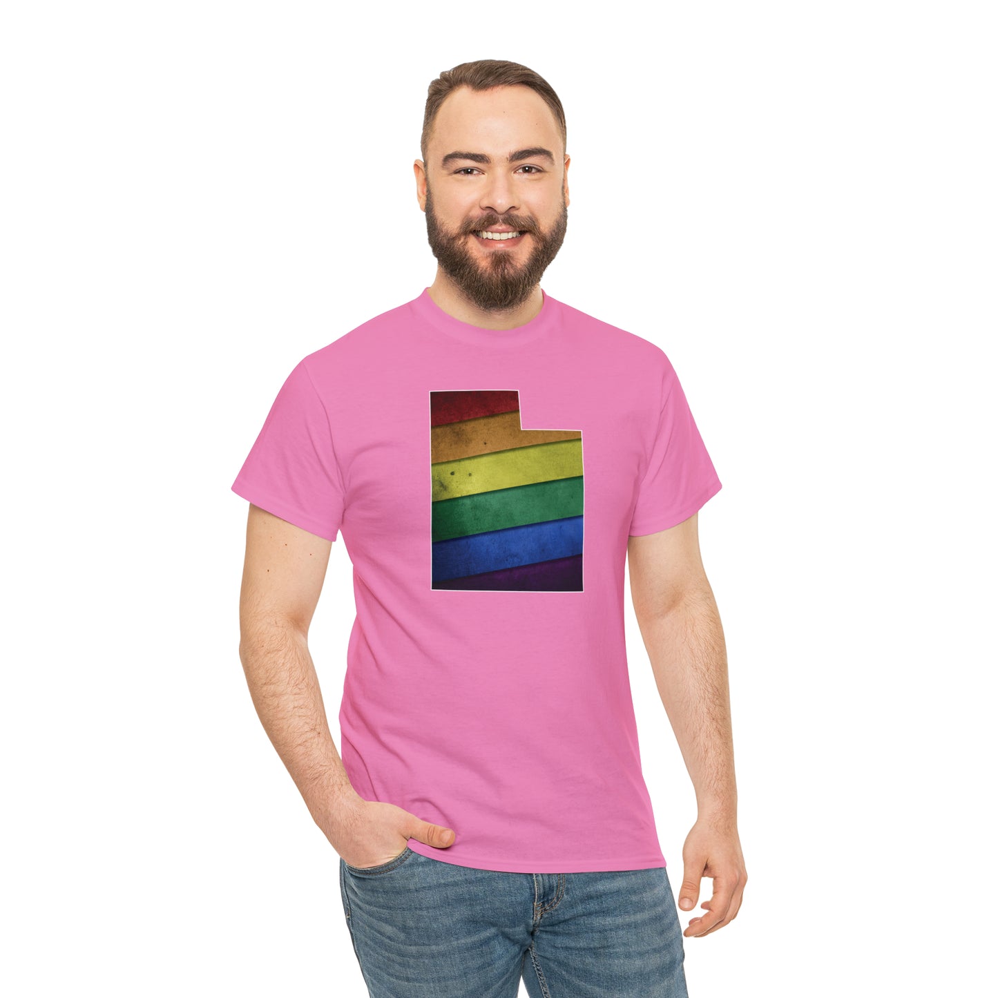 Utah Pride T-Shirt - Vintage Glitter