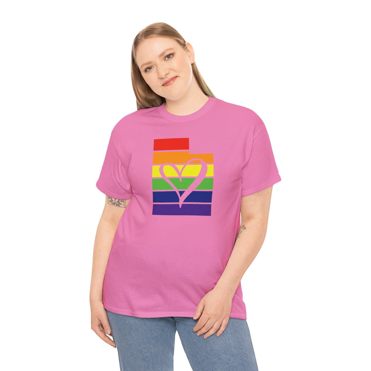 Utah Pride T-Shirt - Heart Utah