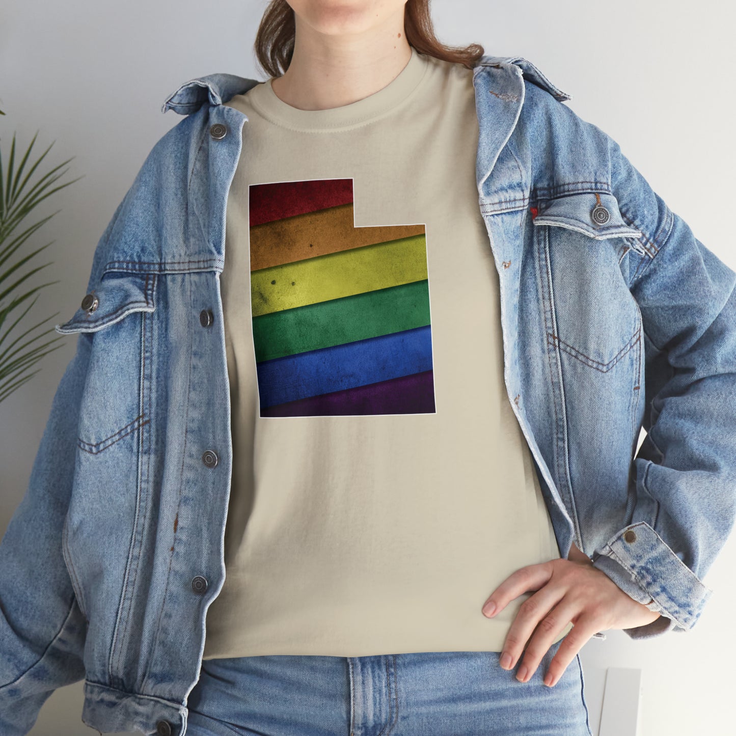 Utah Pride T-Shirt - Vintage Glitter