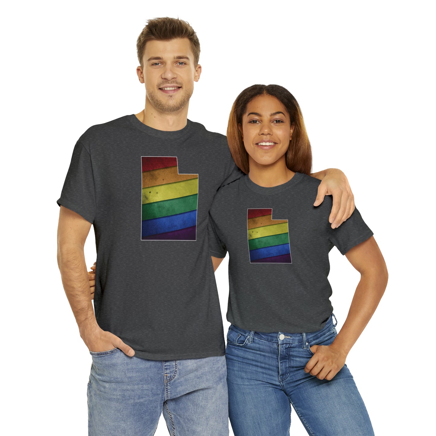 Utah Pride T-Shirt - Vintage Glitter