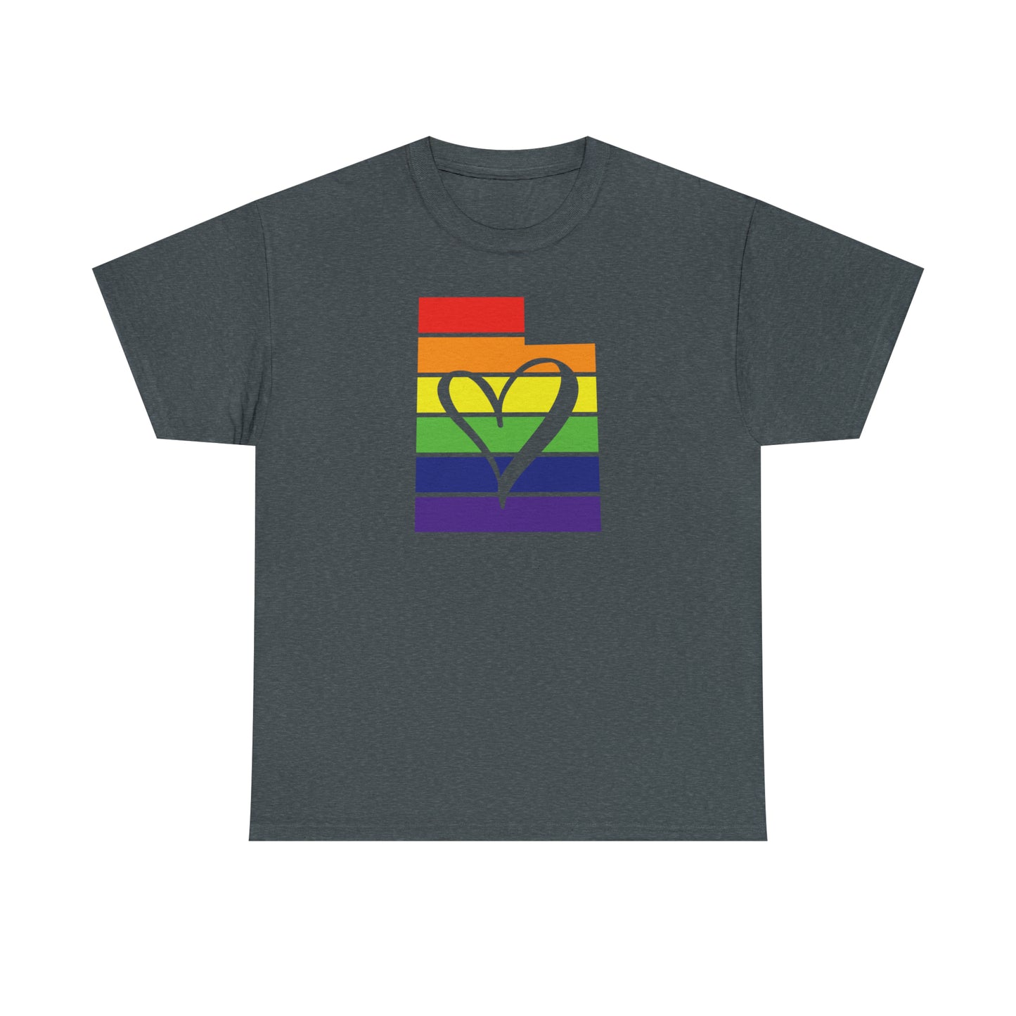 Utah Pride T-Shirt - Heart Utah