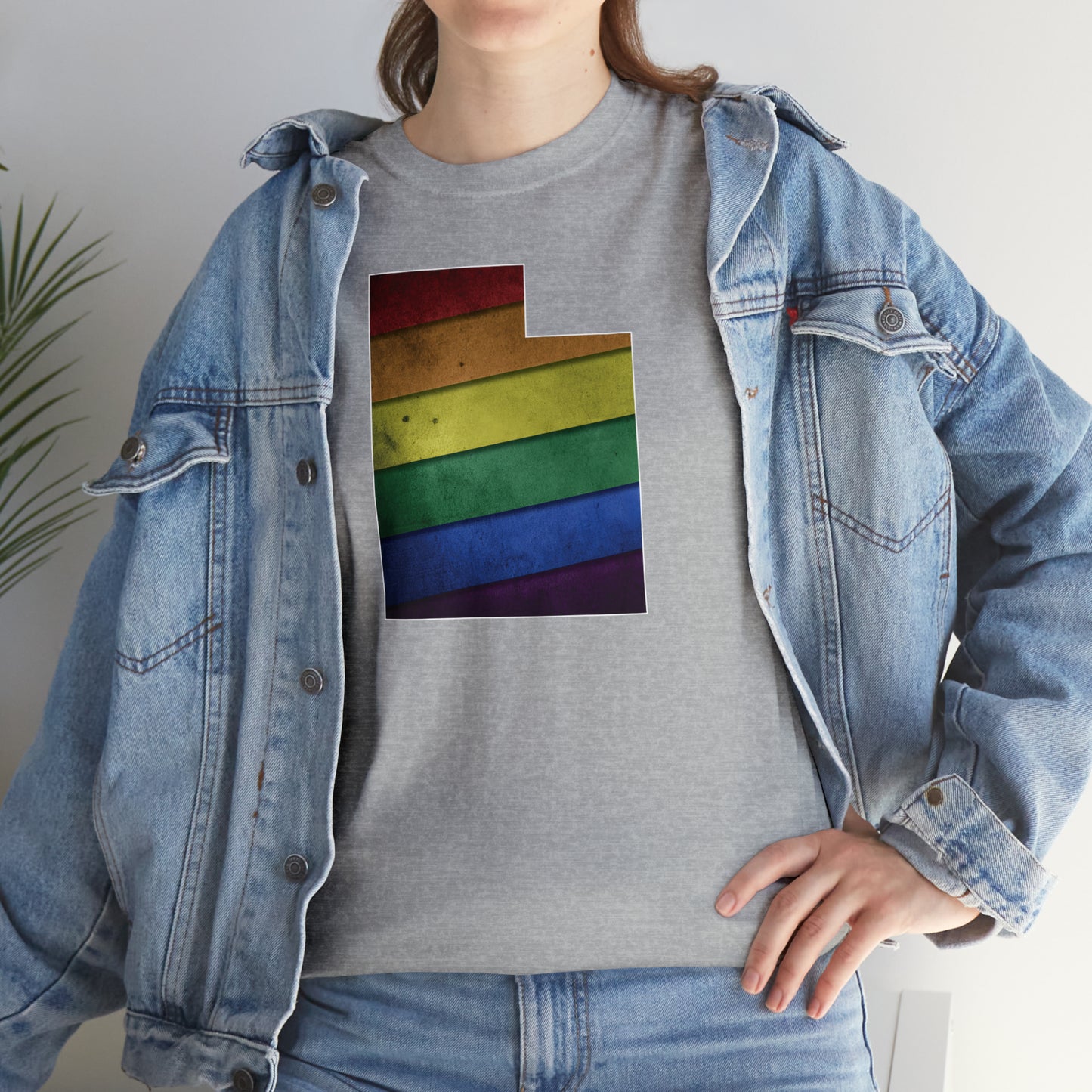 Utah Pride T-Shirt - Vintage Glitter